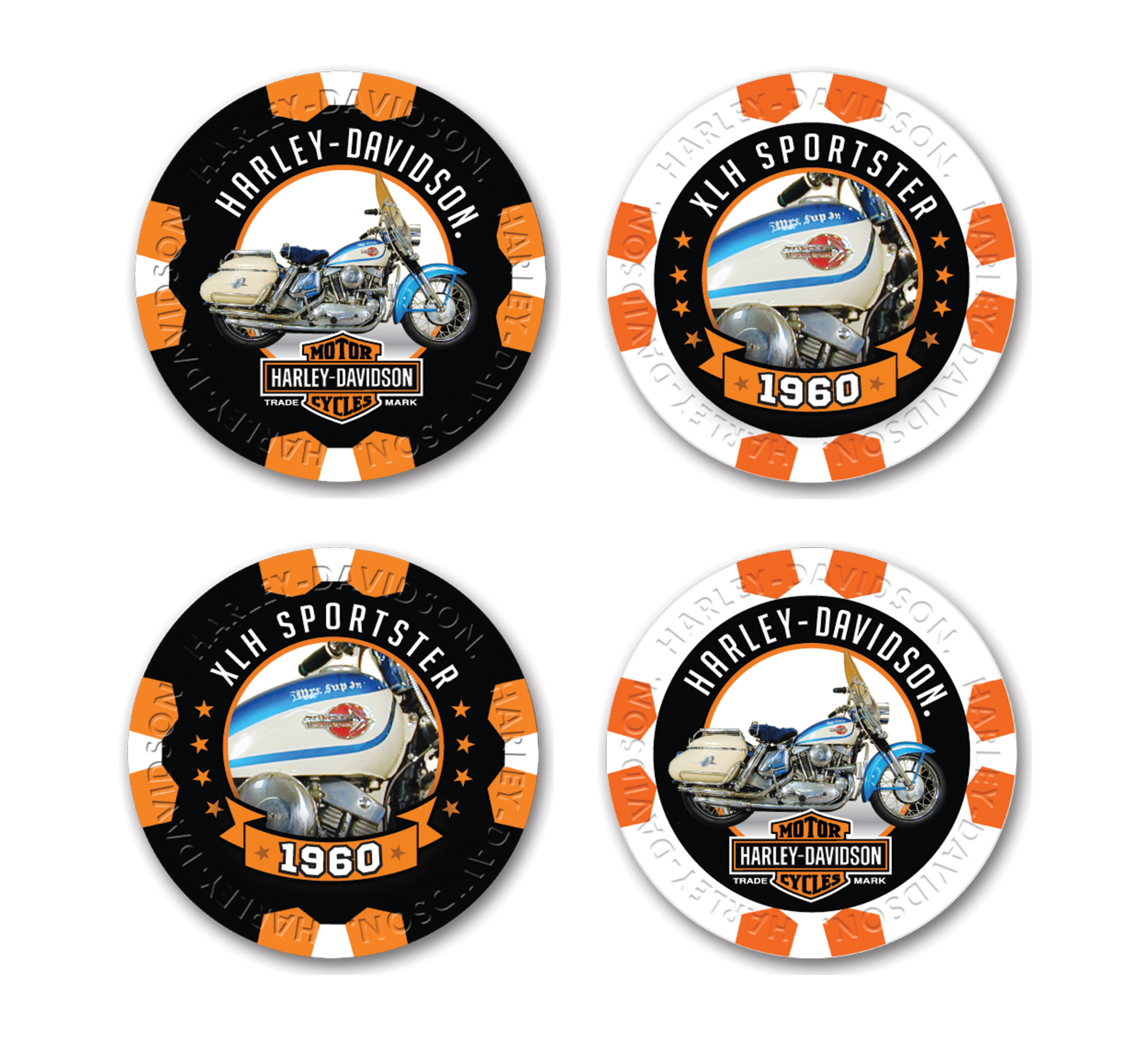 H-D Vintage Collection Series 13 Chips