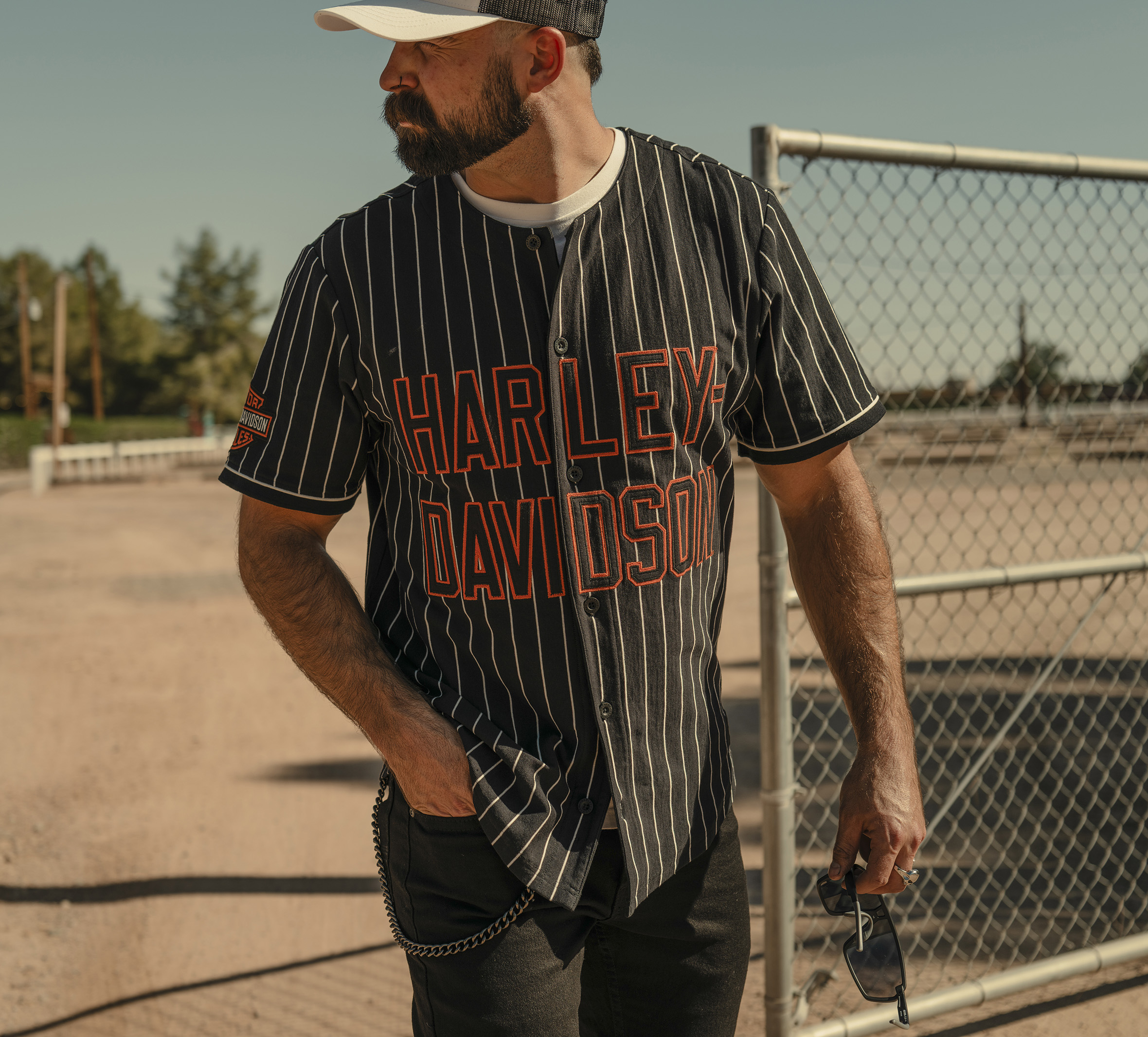 Men's H-D Essential '03 Baseball Jersey