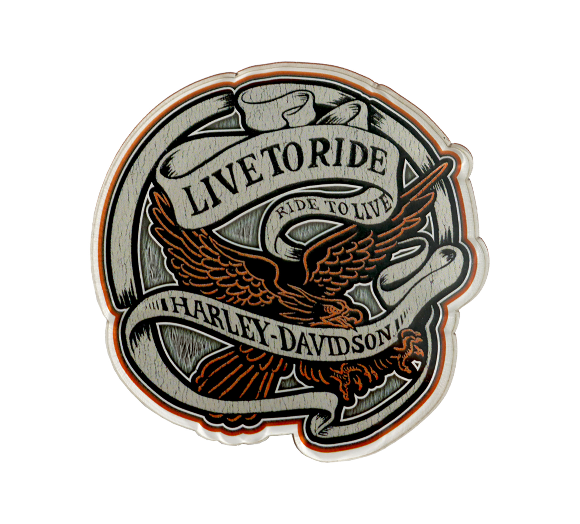 Faded Glory Acrylic Magnet | Harley-Davidson USA