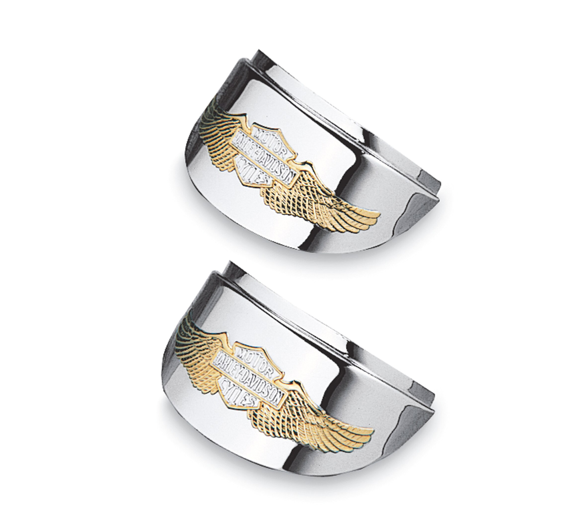 Eagle Wing Flat Lens Turn Signal Visor