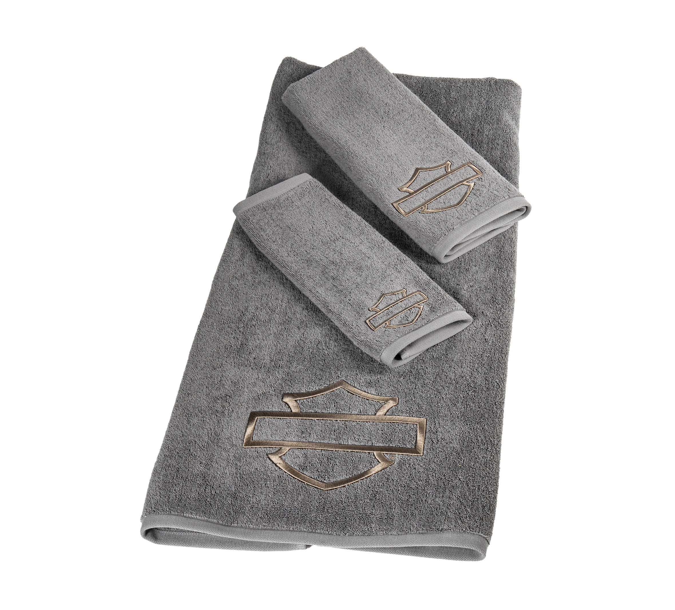 H-D Open Bar & Shield Towel Set
