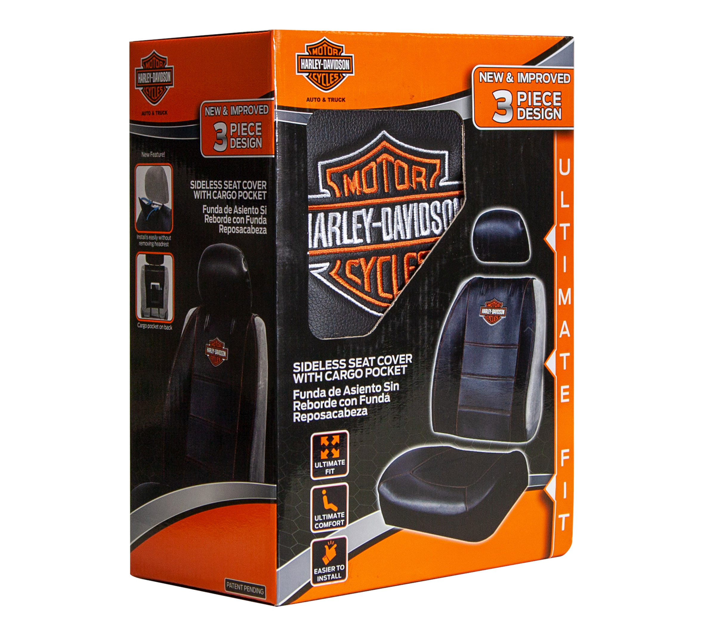 Bar & Shield Seat Cover 2 Pack