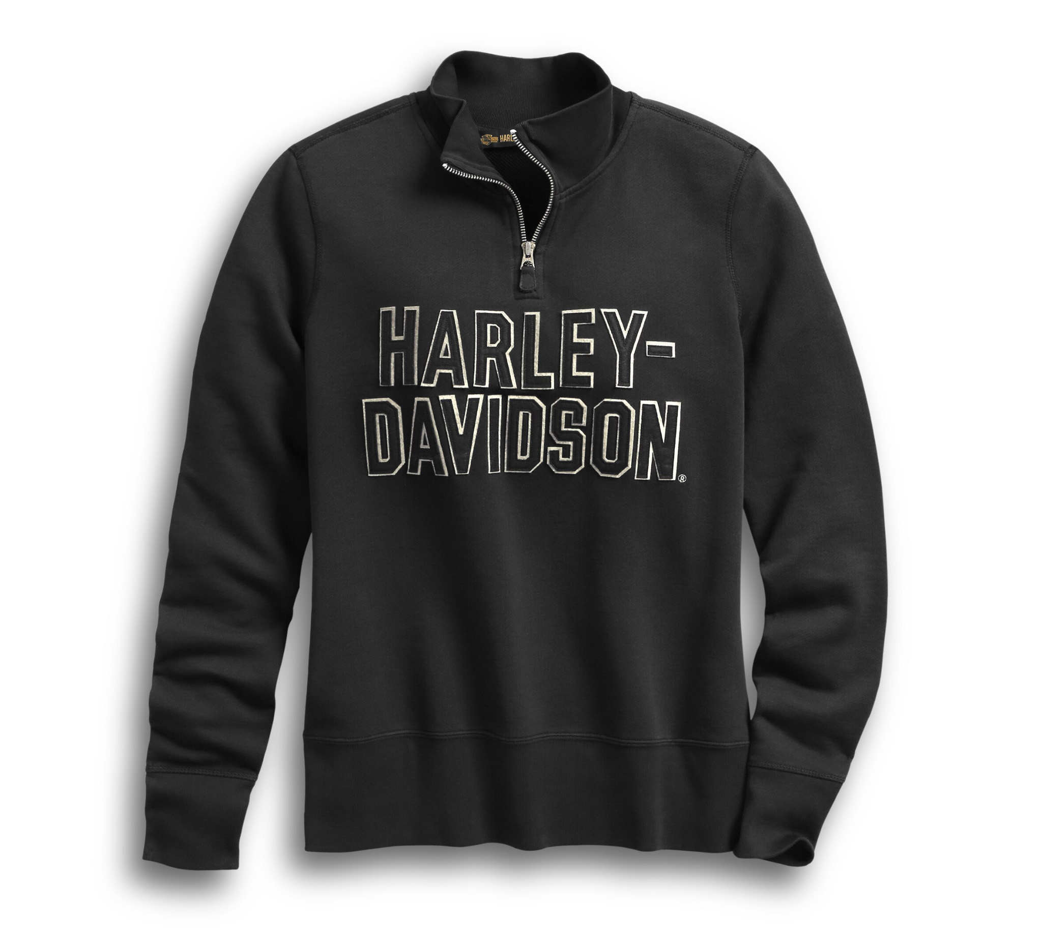 Women's Felt Letter 1/4-Zip Pullover