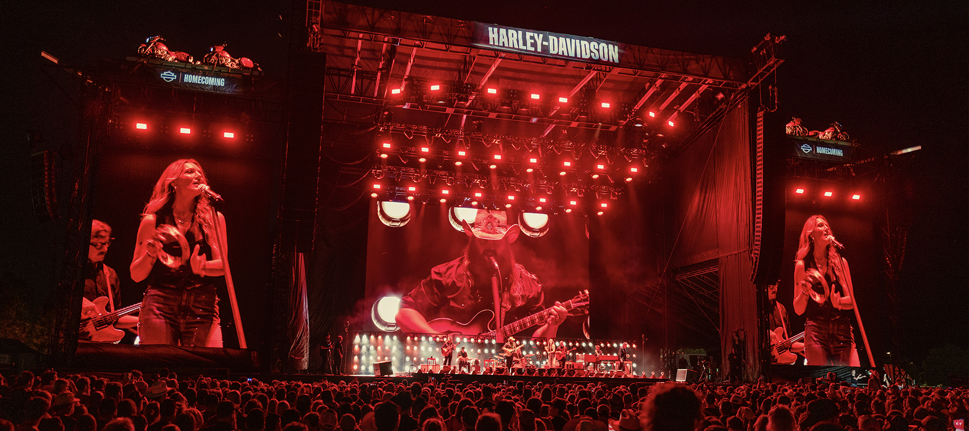 Headliner Chris Stapleton performs at Harley-Davidson Homecoming 2025