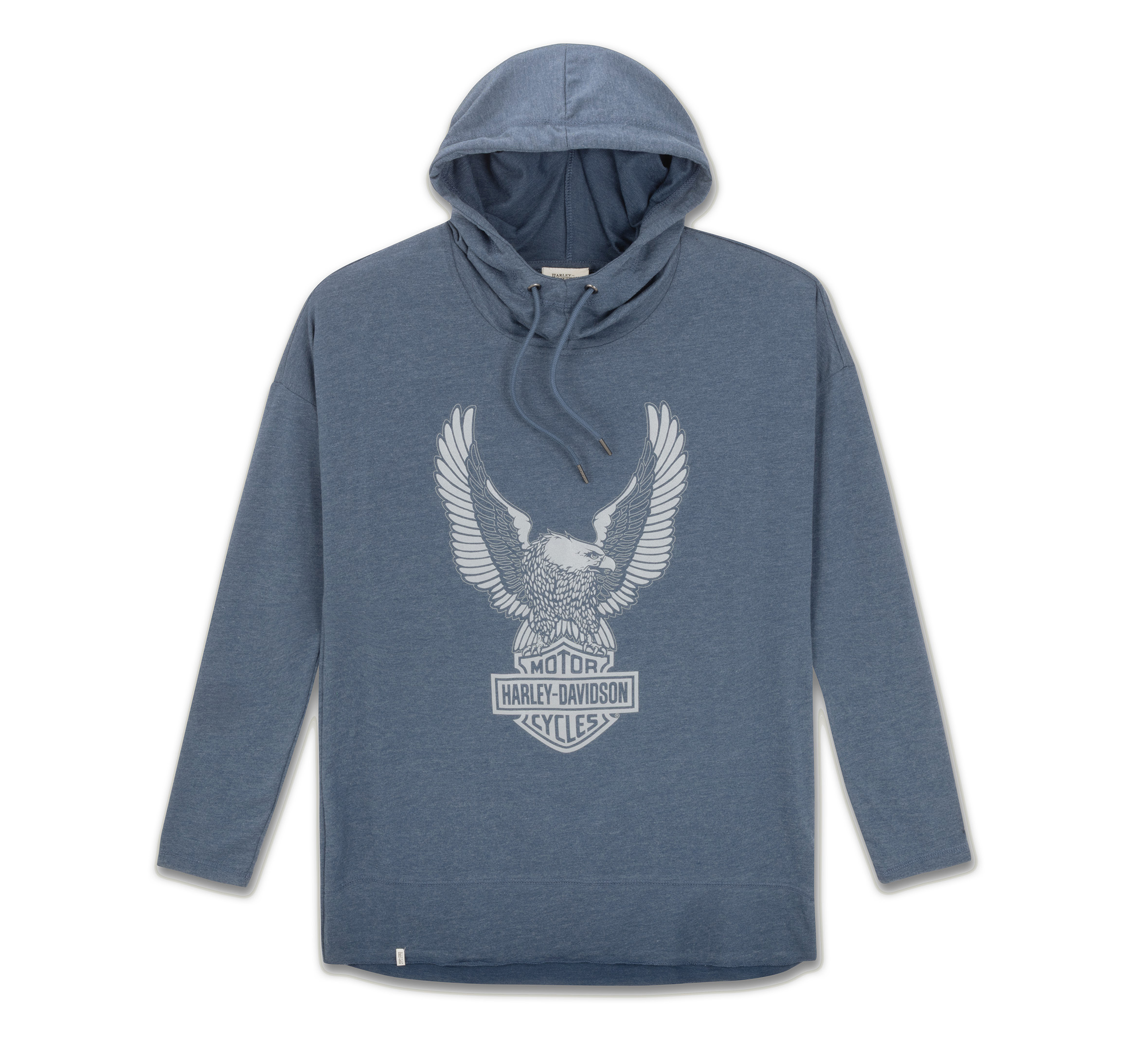 Women's Upswept Eagle Hooded Long Sleeve