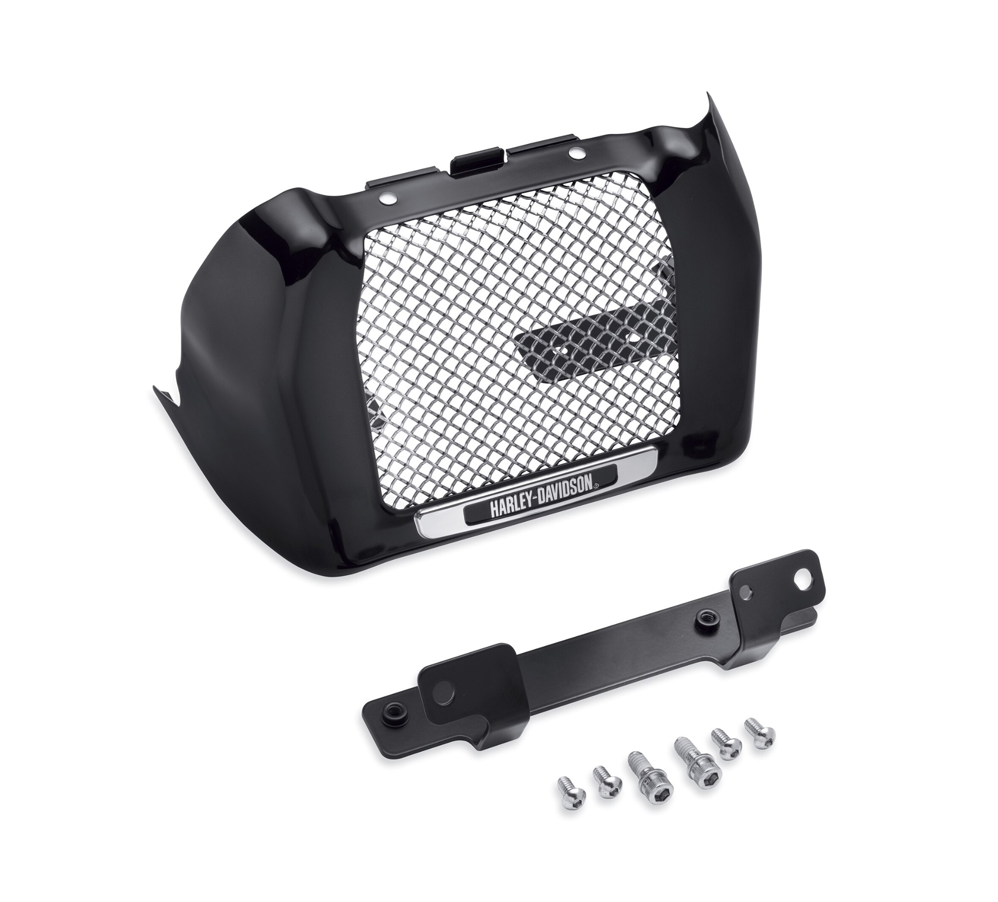 Oil Cooler Cover Kit - Gloss Black