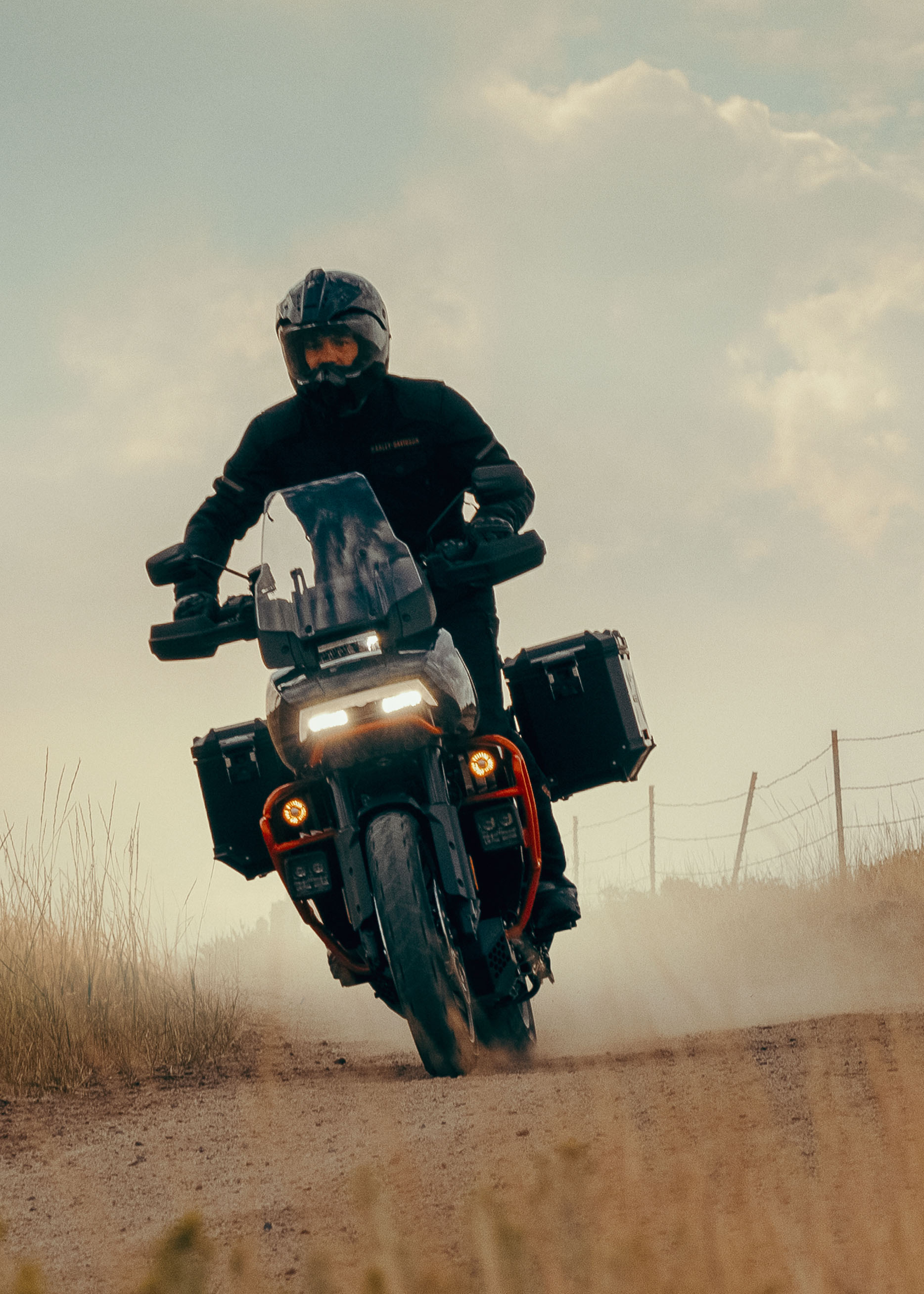 2025 CVO Pan America Riding shot