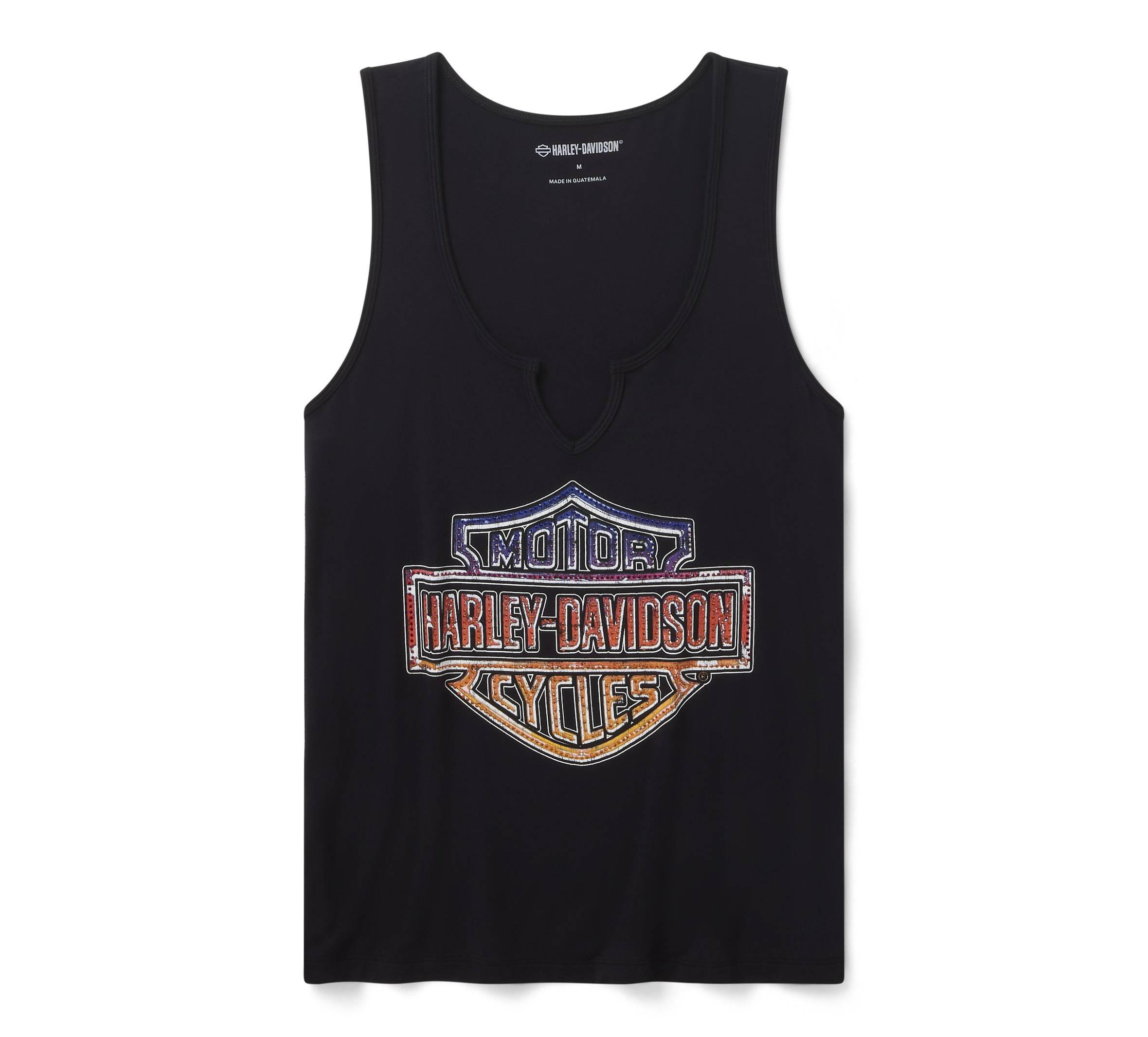 Débardeur Bling Ombre Bar & Shield