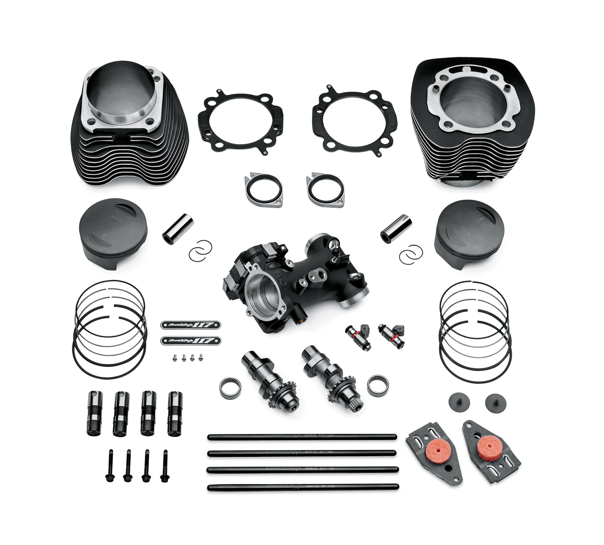 Screamin' Eagle Twin Cam Bolt-On 110CI to 117CI Kit
