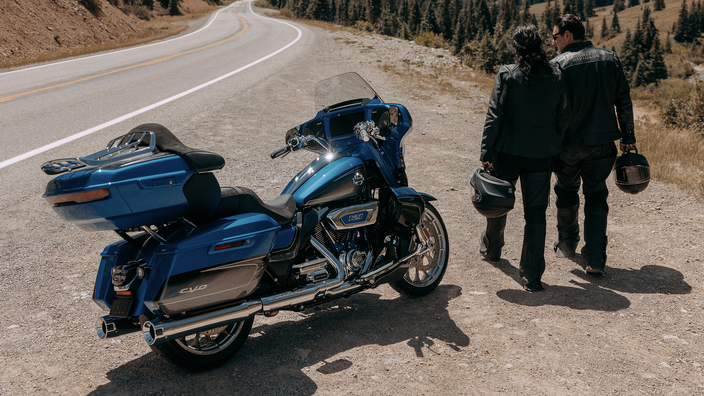 2026 CVO Street Glide Limited Lifestyle Shot