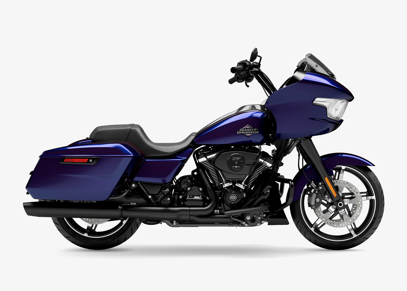 Motorcycle beauty shot