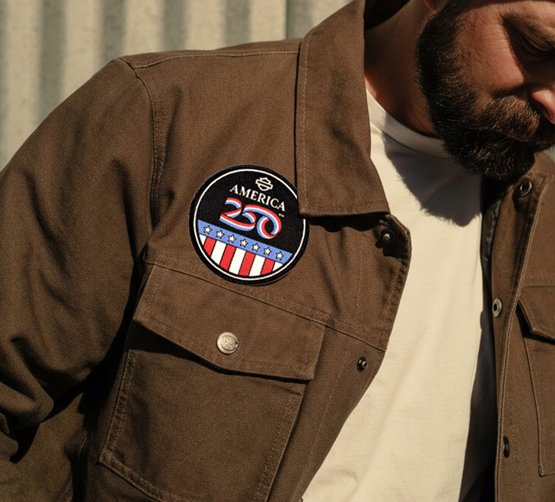 H-D™ America250® Patriotic Patch