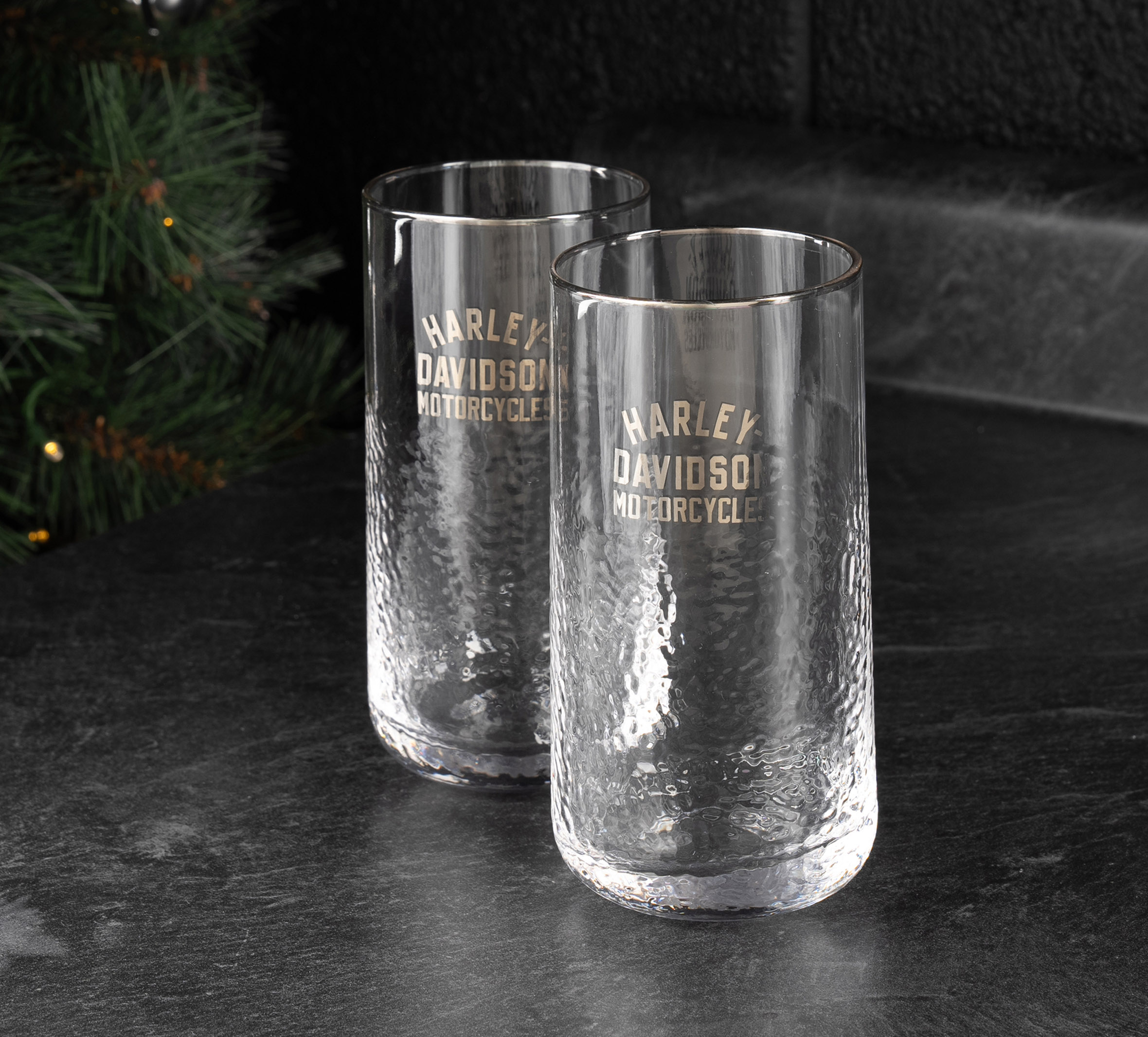 Pebbled Highball Set of 2