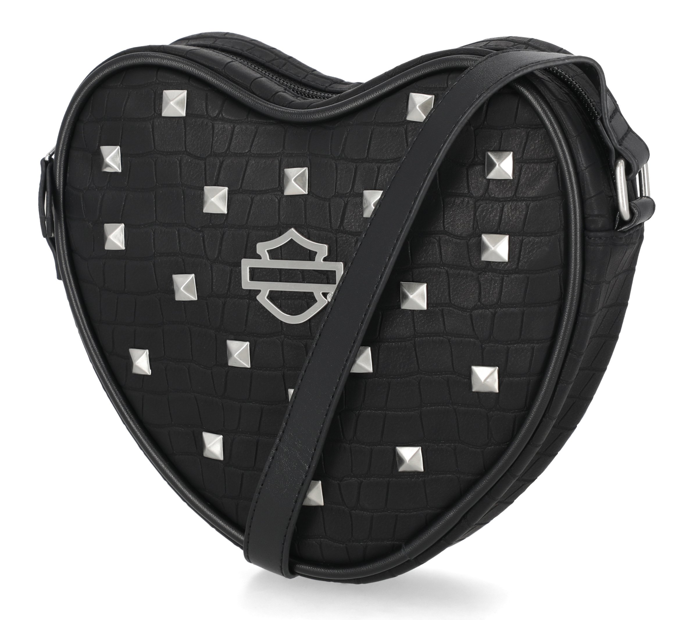 Croco Heart Crossbody Bag | Harley-Davidson USA