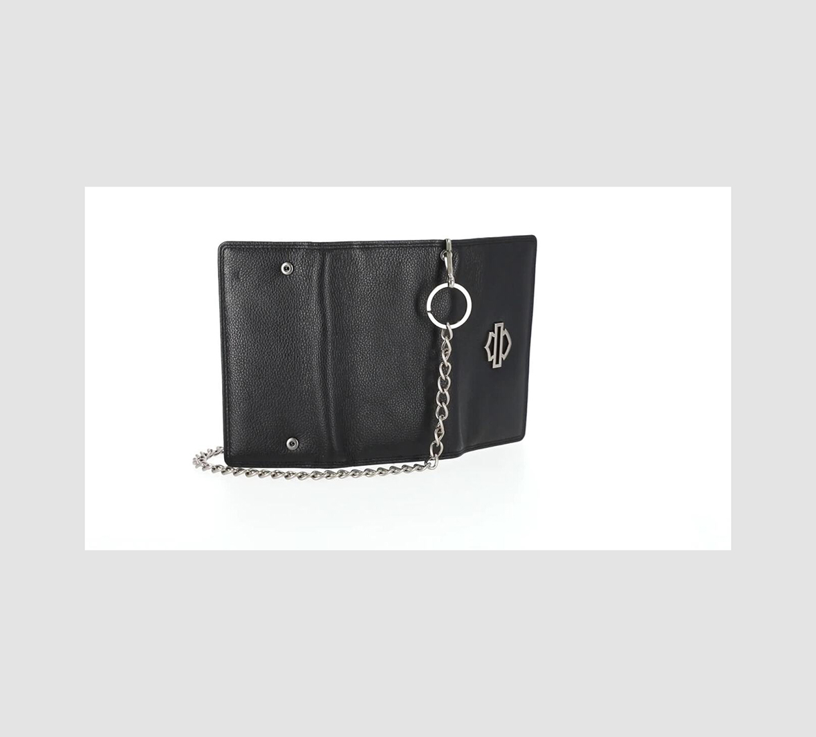 Open Bar & Shield Trucker Chain Wallet