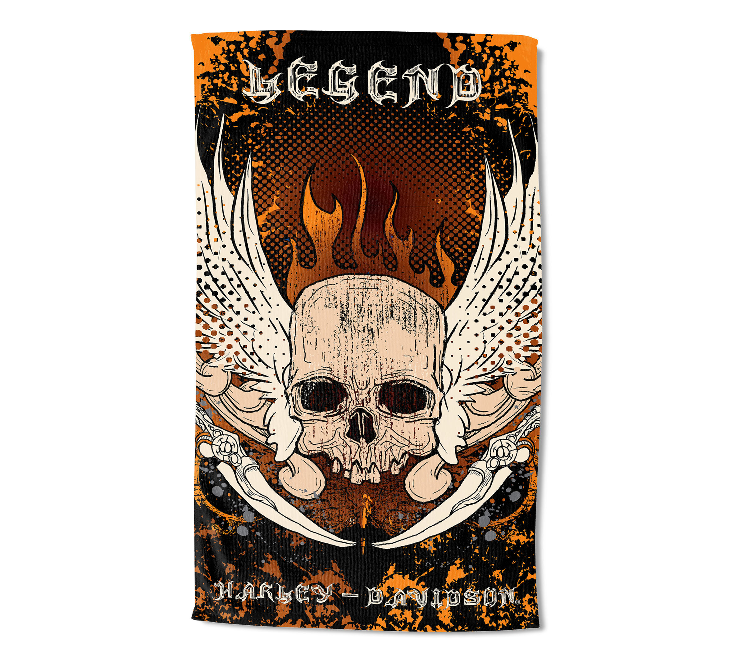 Skull & Snake Beach Towel | Harley-Davidson USA