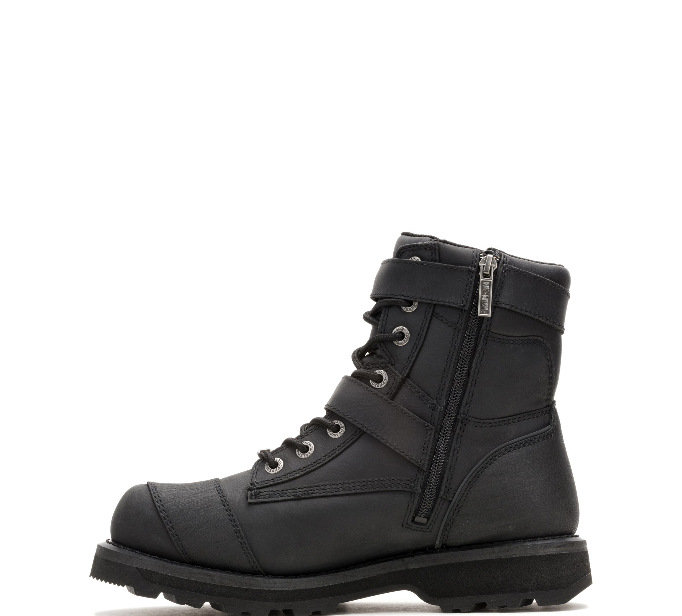 Bottes de moto Brockwood à double boucle pour hommes
