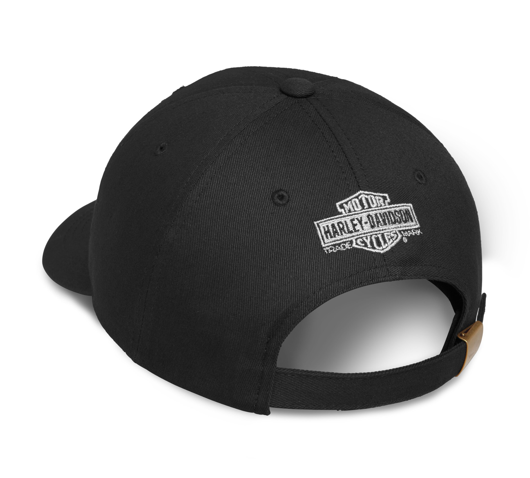 Skull Shield Patch Adjustable Baseball Hat