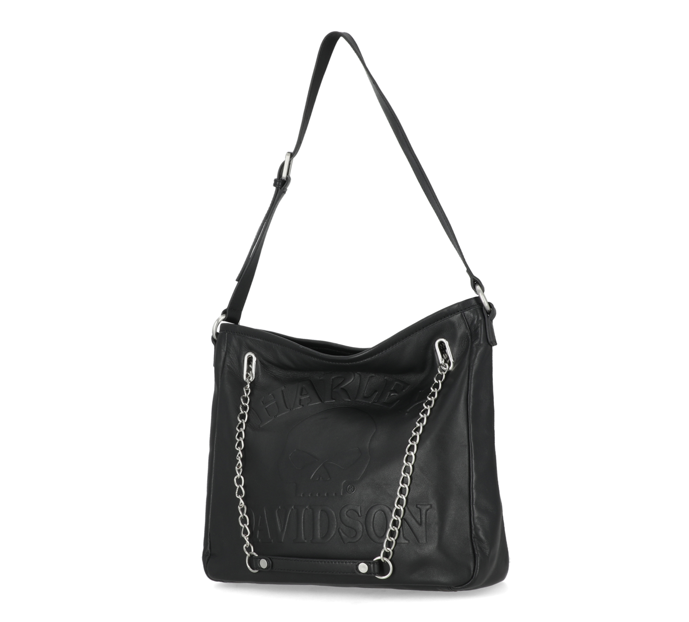 Raised Skull Tote Bag