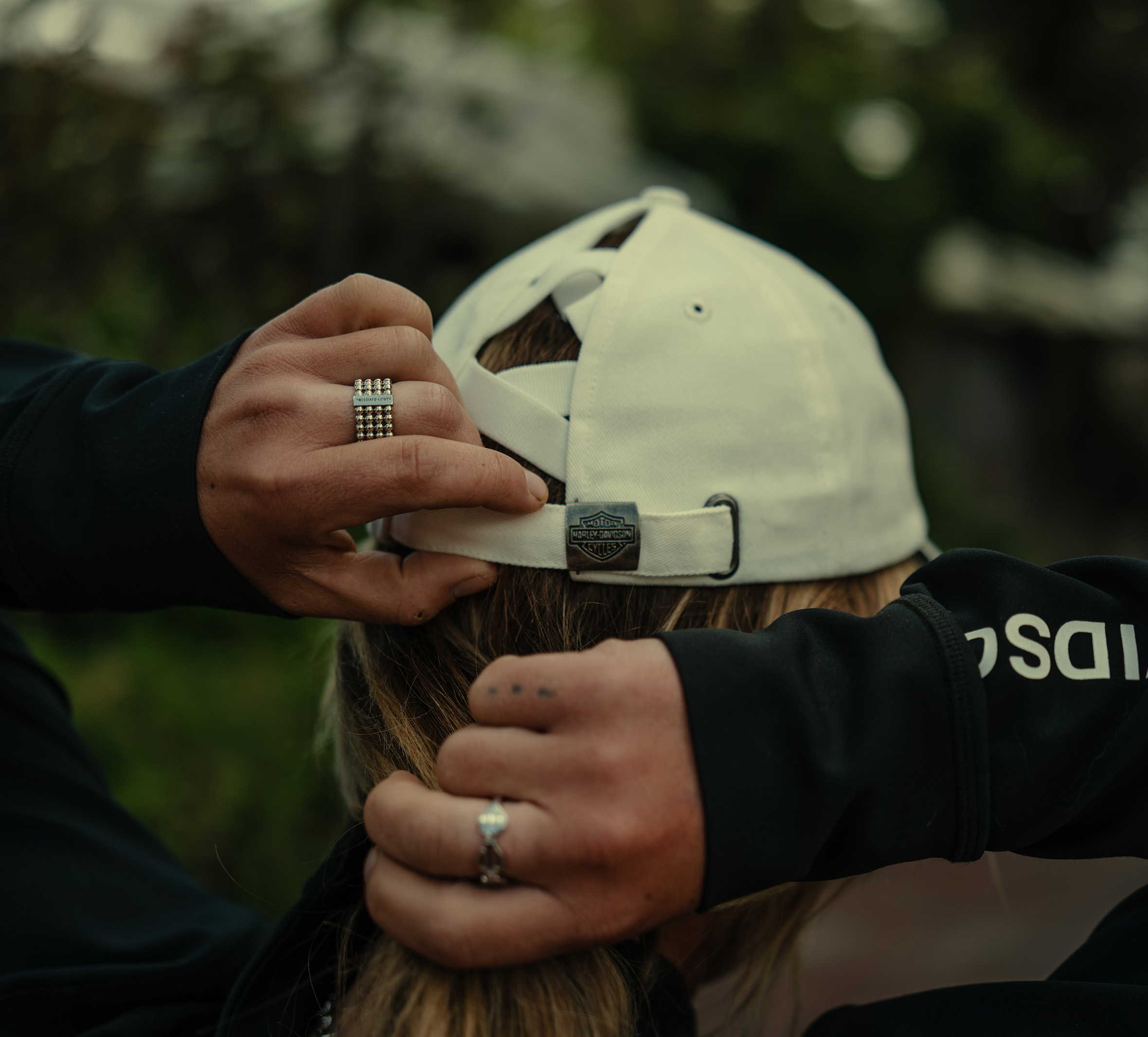 Casquette pour queue de cheval H-D Essential pour femmes