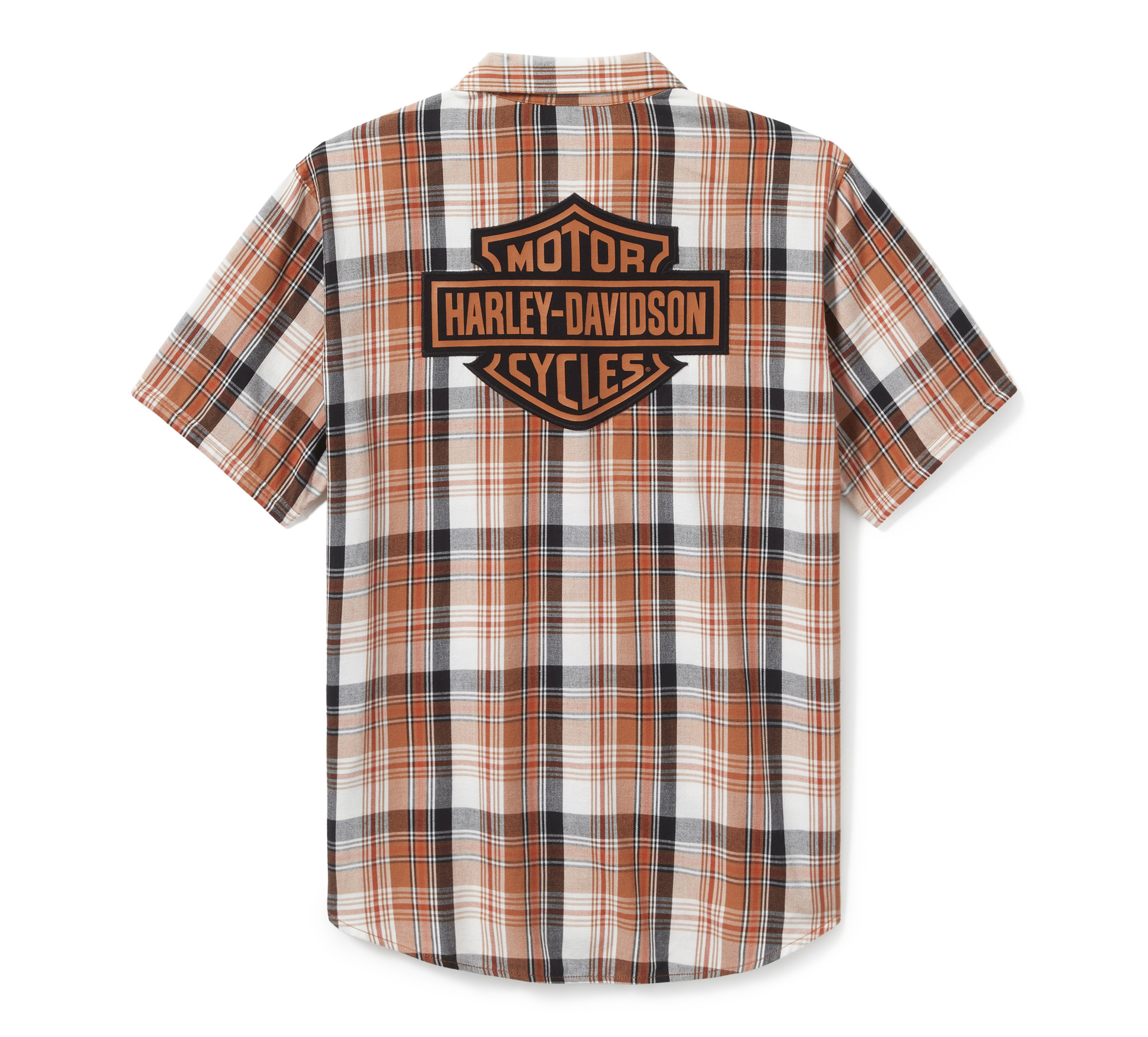 Bar & Shield Plaid Shirt