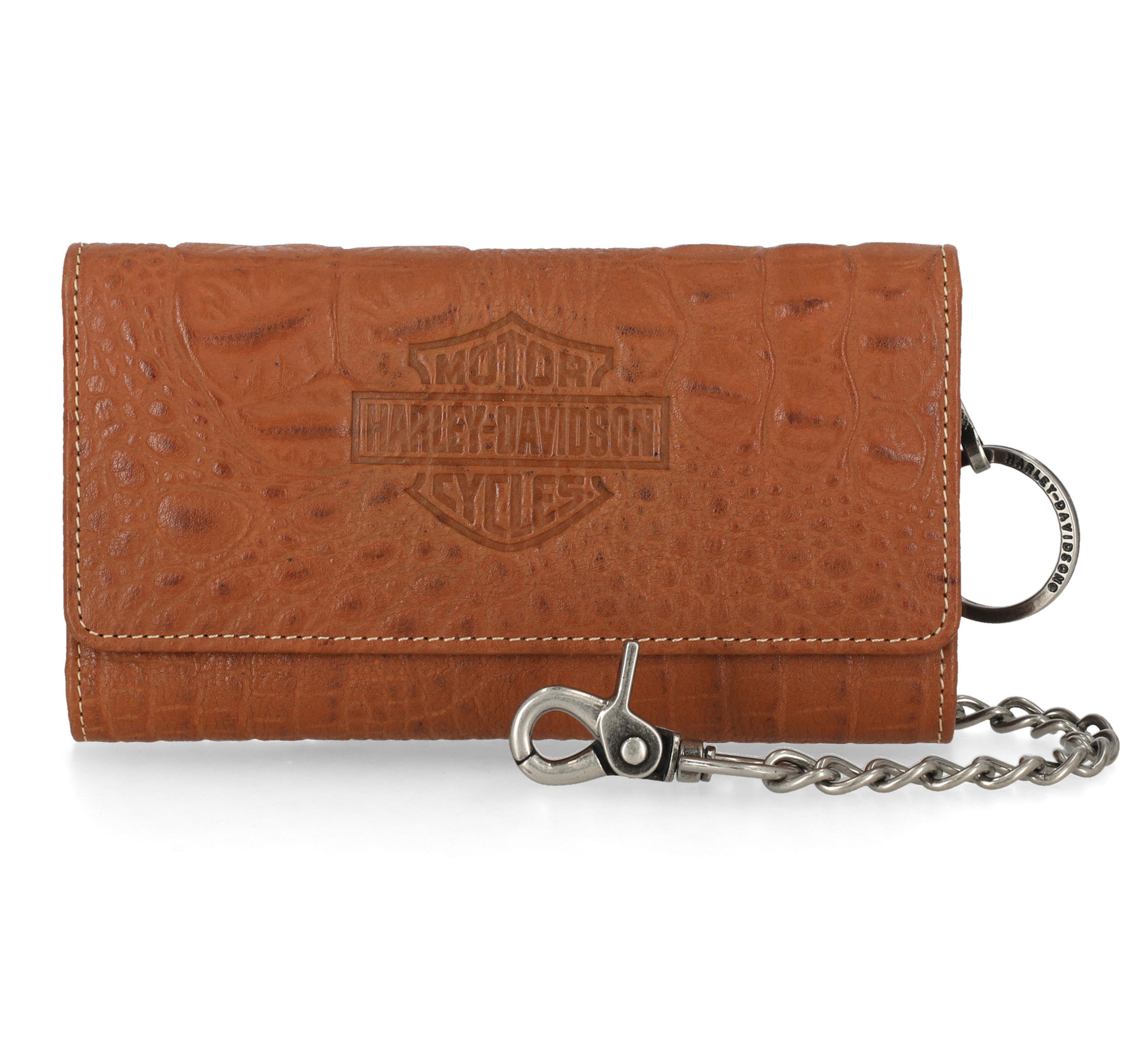 Bar & Shield Embroidered Tucker Wallet with Chain | Harley