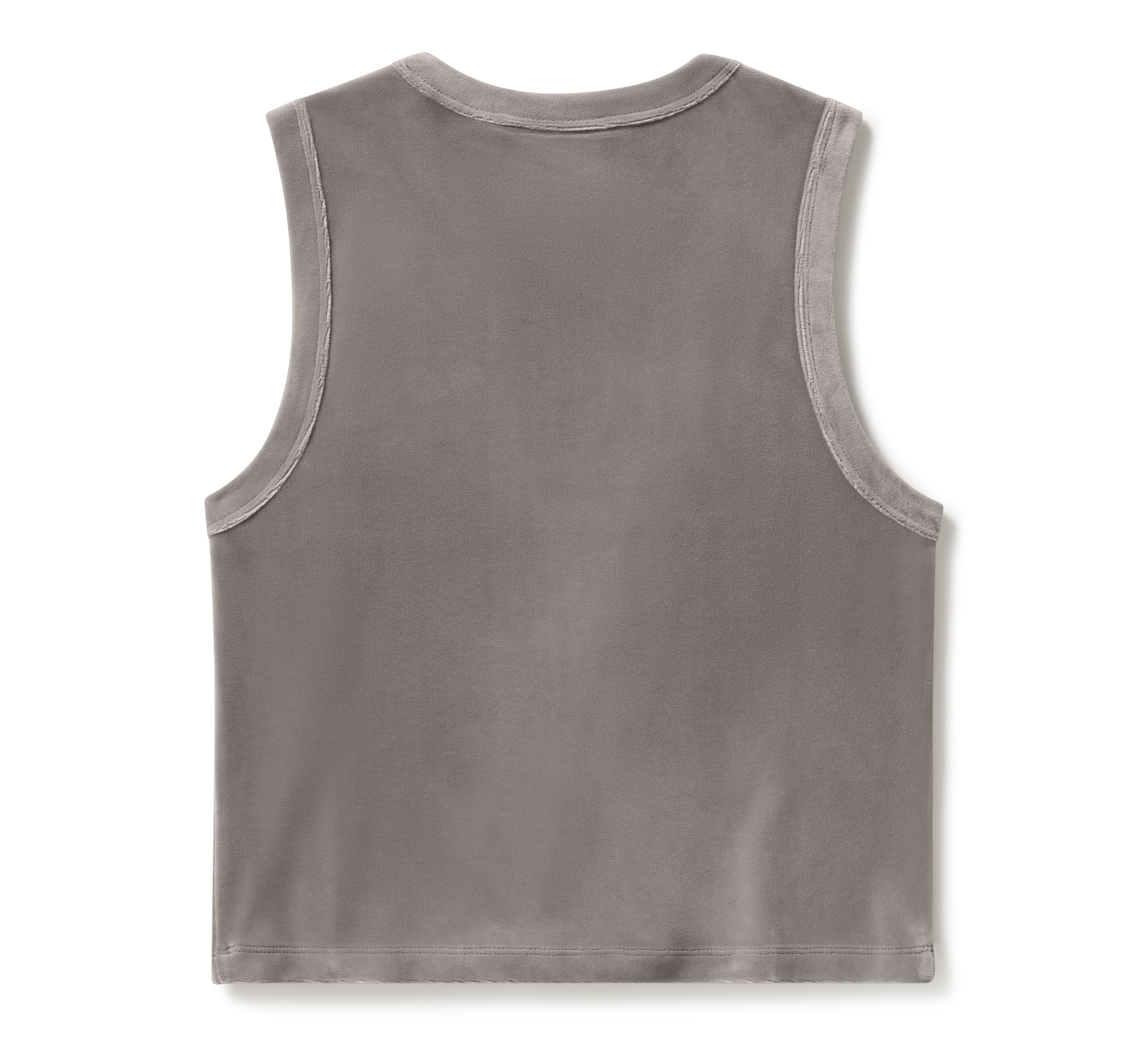 Débardeur à col rond en velours