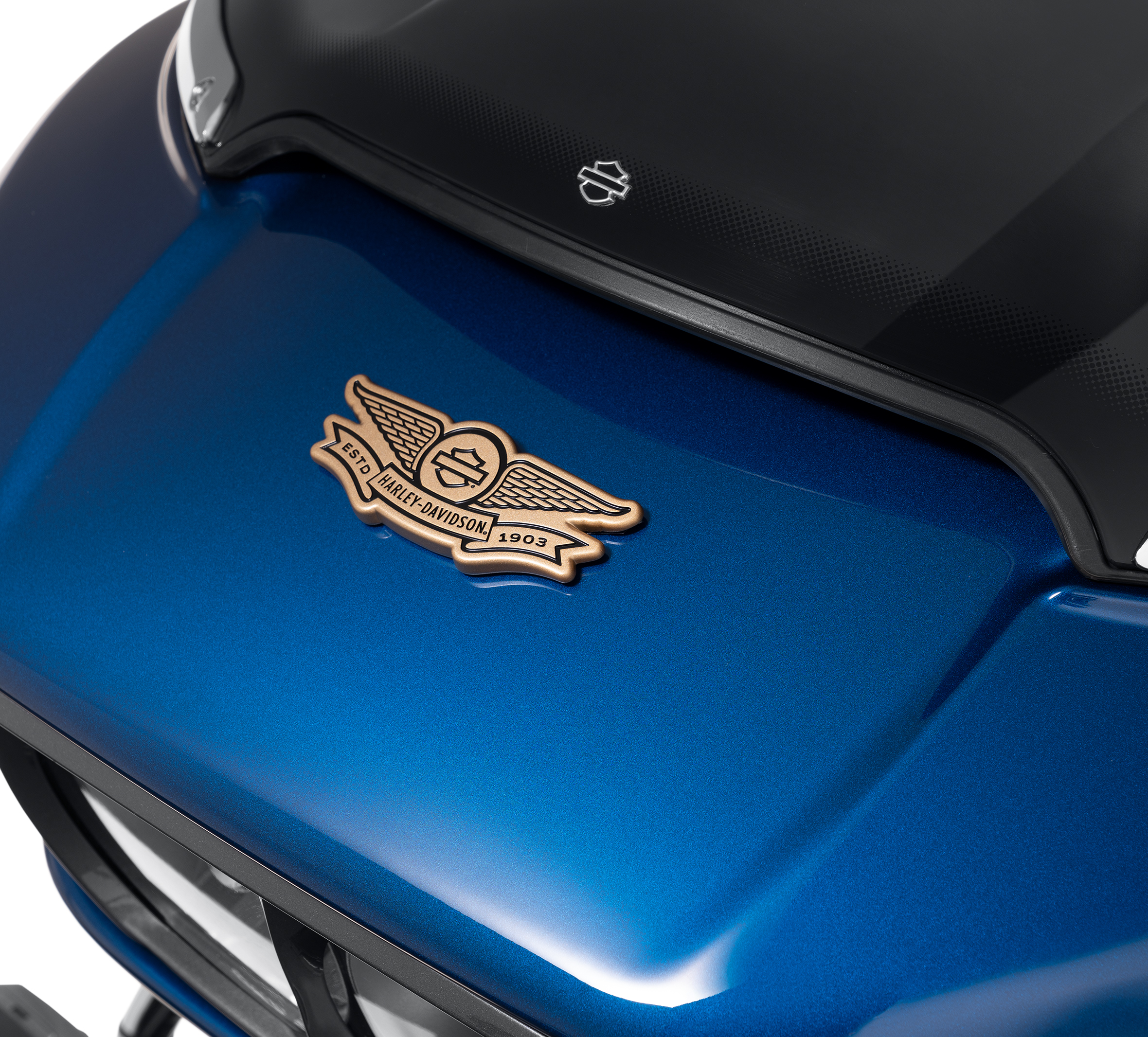 Gold Winged Bar & Shield Decorative Medallion