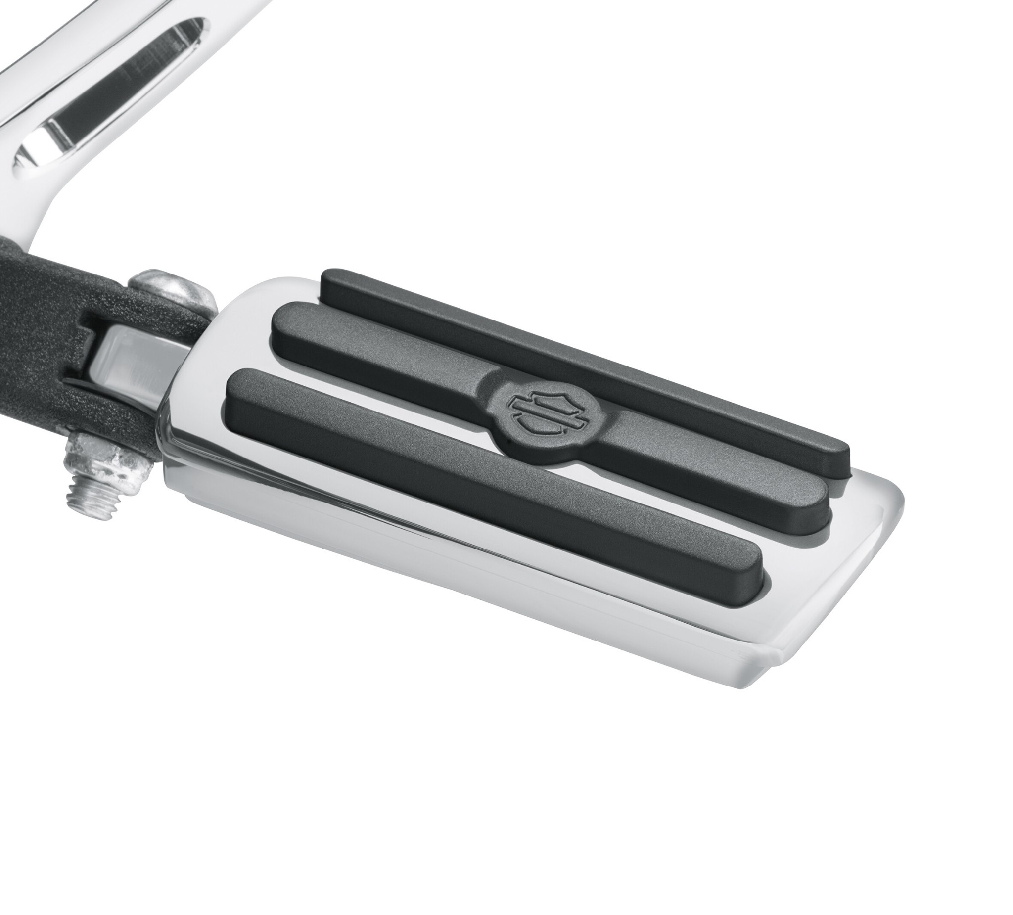 Chrome and Rubber Custom Footpegs