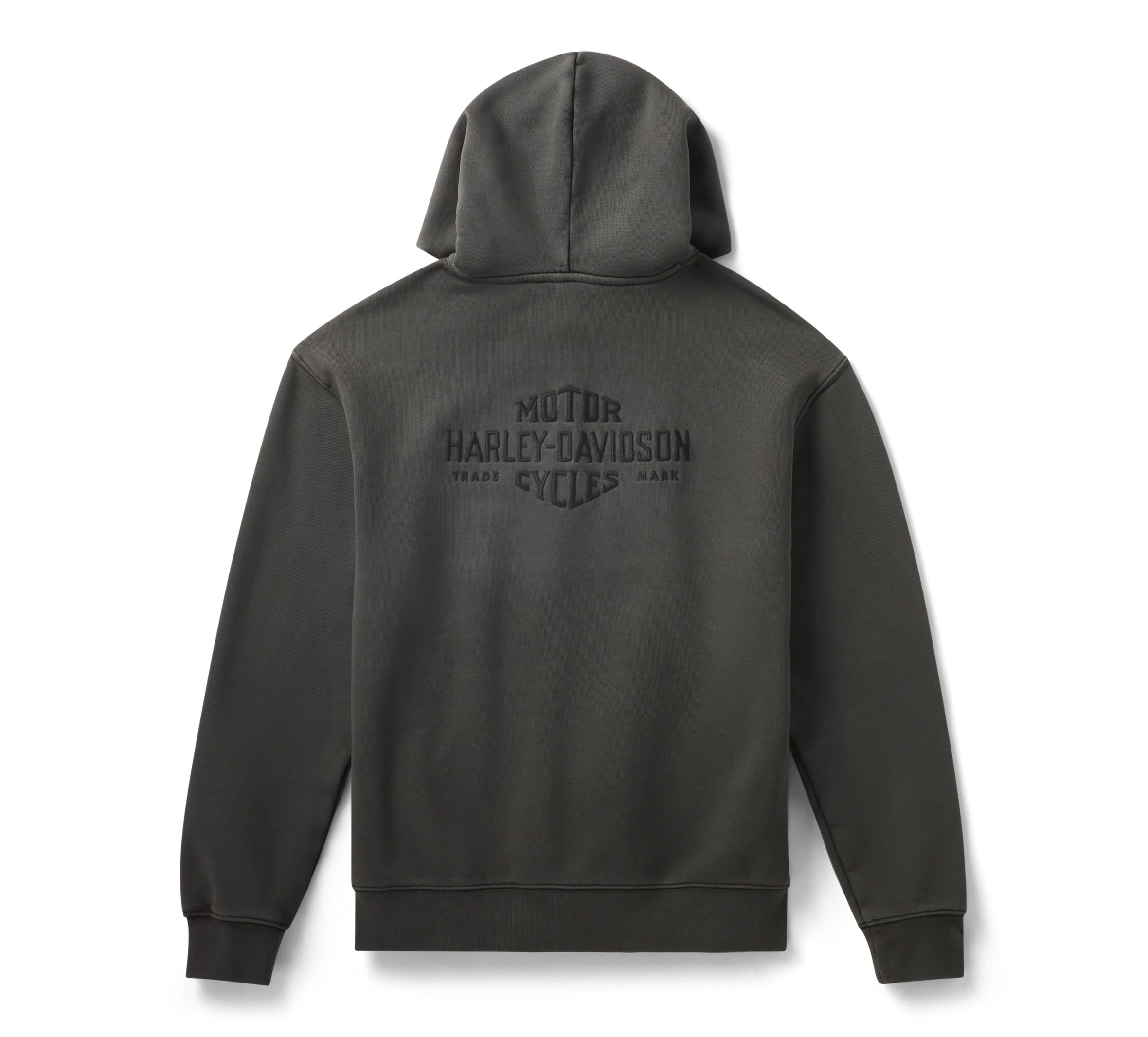 Men's Trademark Bar & Shield Flames Heavyweight Hoodie | Harley