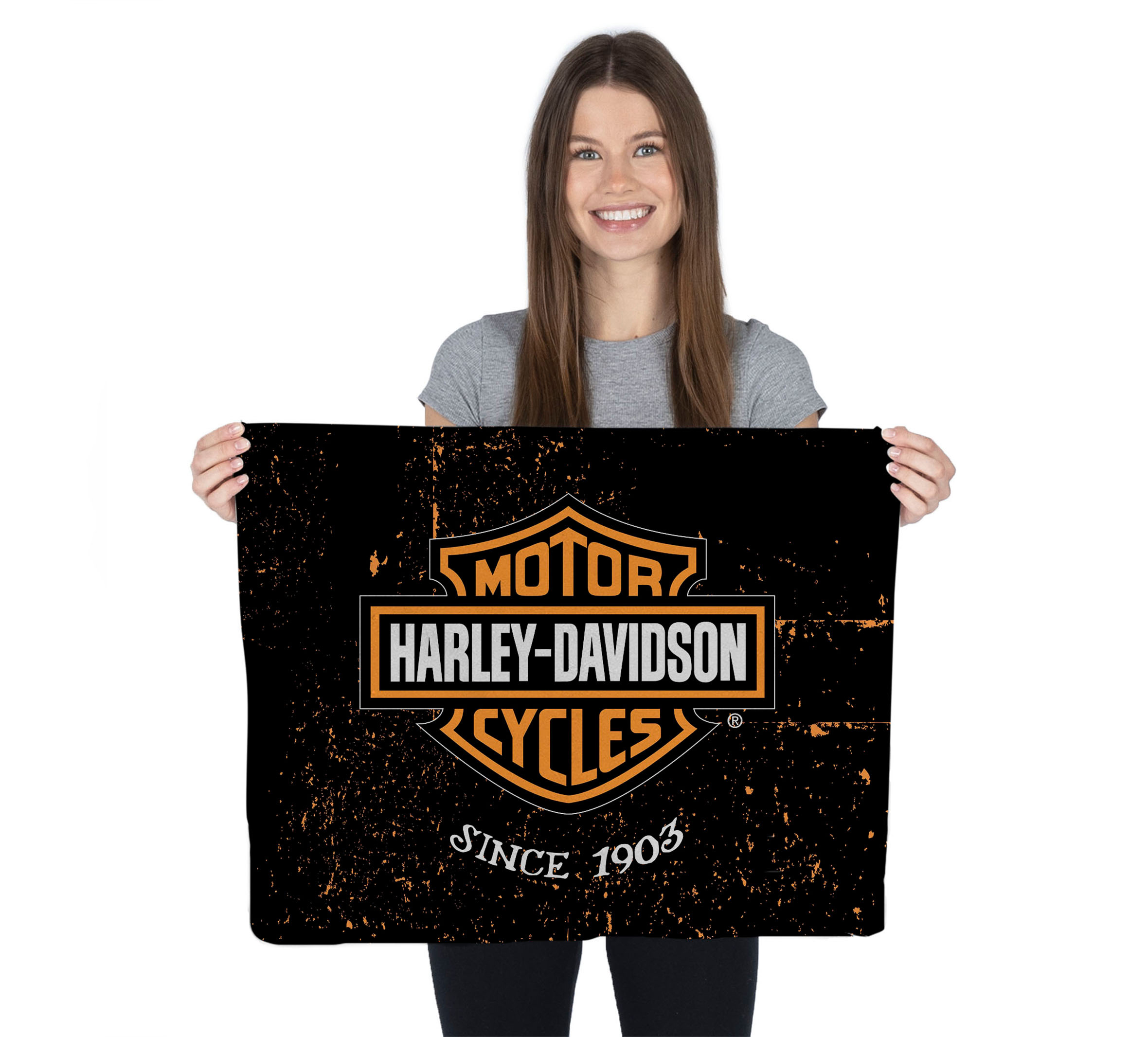 Bar & Shield Industrial Rally Towel | Harley-Davidson USA
