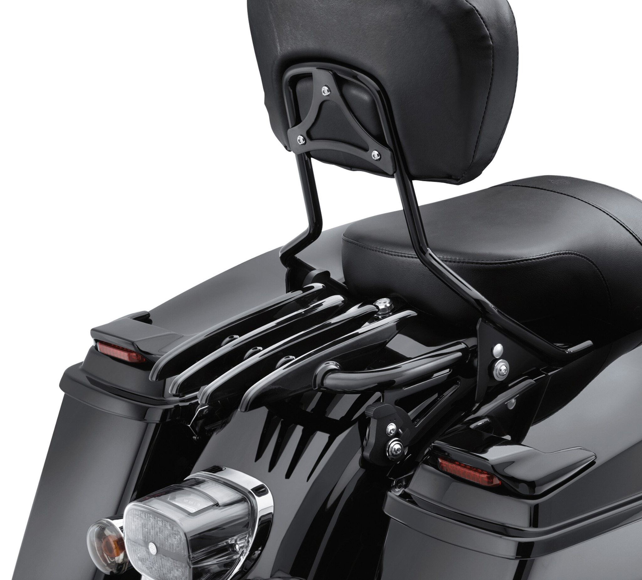 Stealth H-D Detachables Two-Up Luggage Rack
