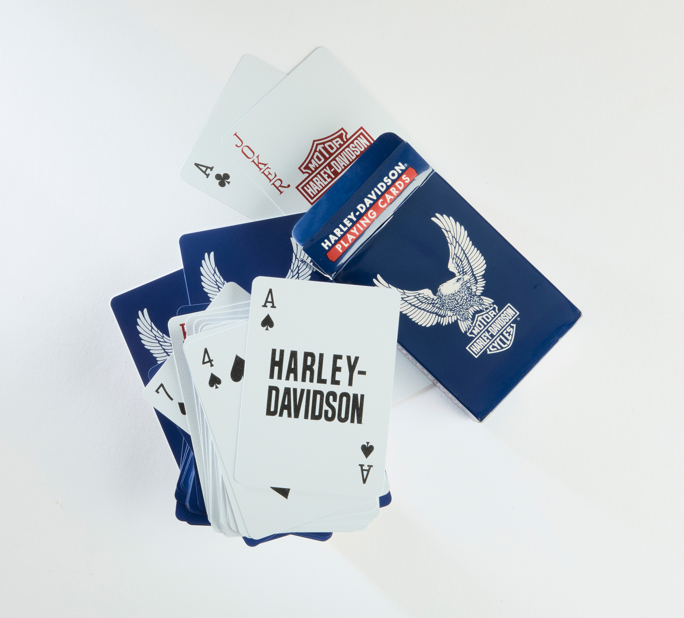 harley davidson limited edition playing cards Harley-Davidson #1 RWB Logo Standard Size Premium Card Deck 638D : Harley-Davidson: Toys & Games Perfect for game nights Deck of Playing Cards in