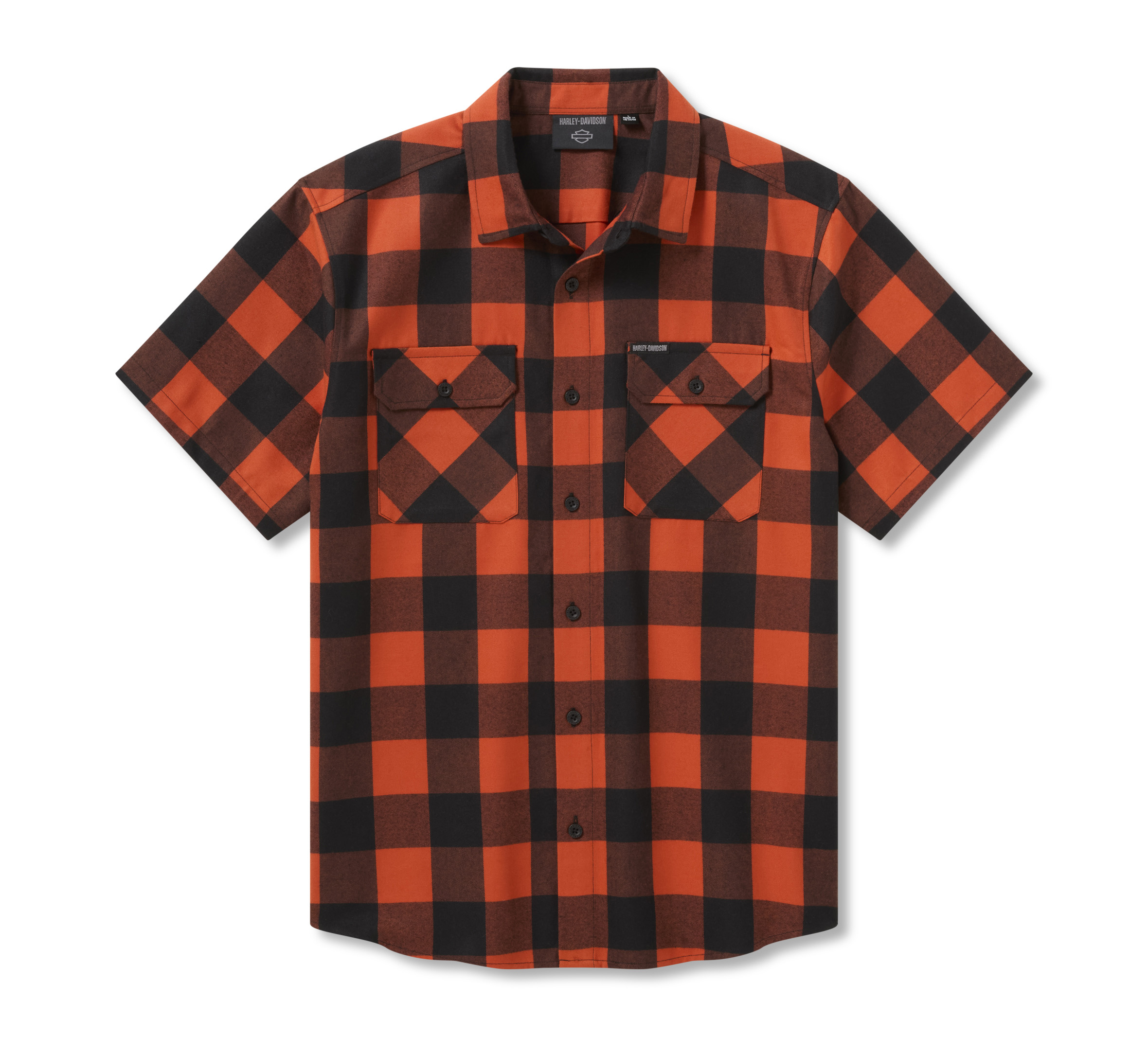 Men's H-D Standard Short Sleeve Plaid Shirt | Harley-Davidson USA