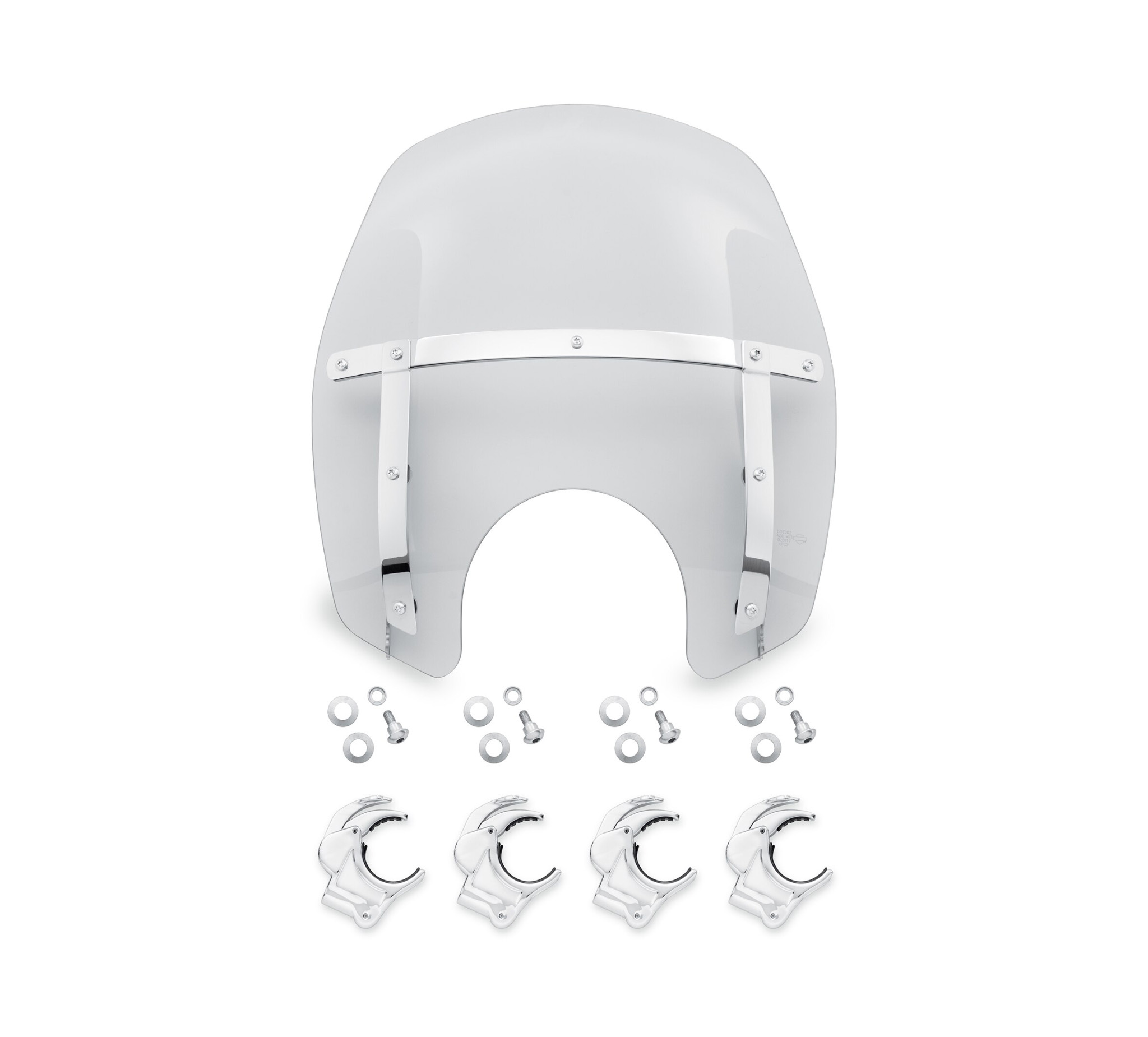 Wind Splitter Quick-Release Compact 14 in. Windshield