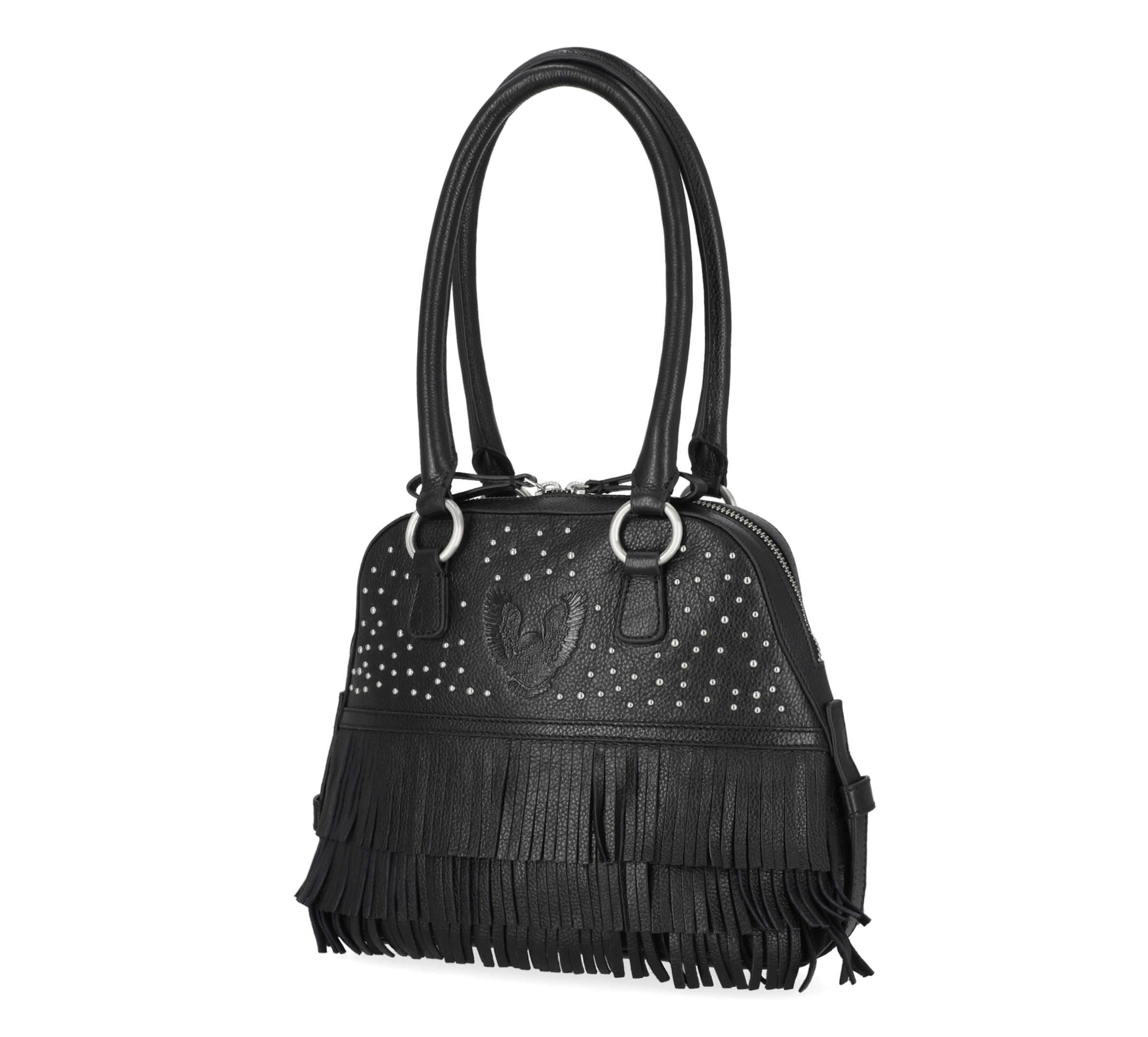 Fringe Satchel Bag