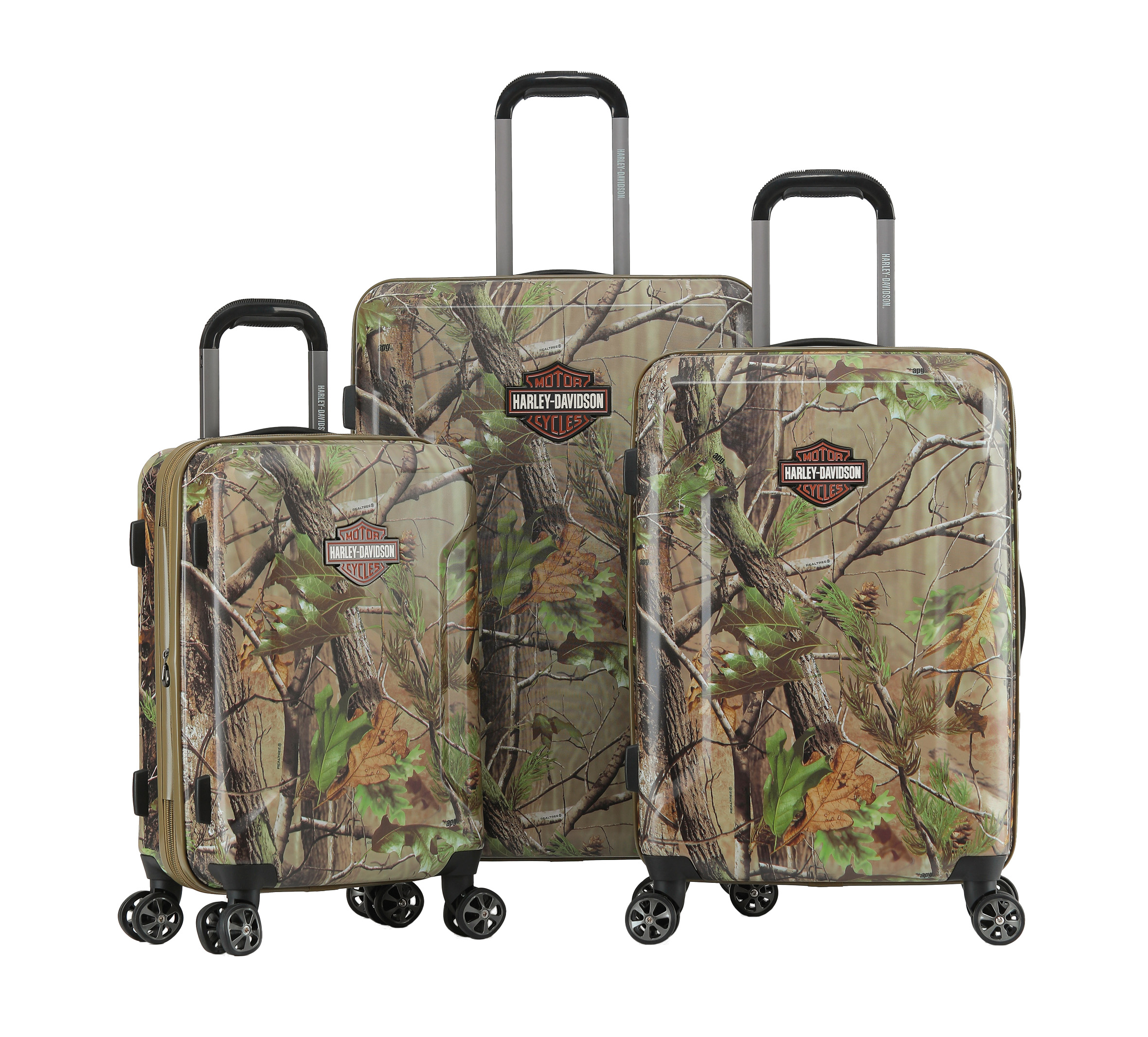 Harley-Davidson x Realtree Touring Hardside 3 Piece Set (22