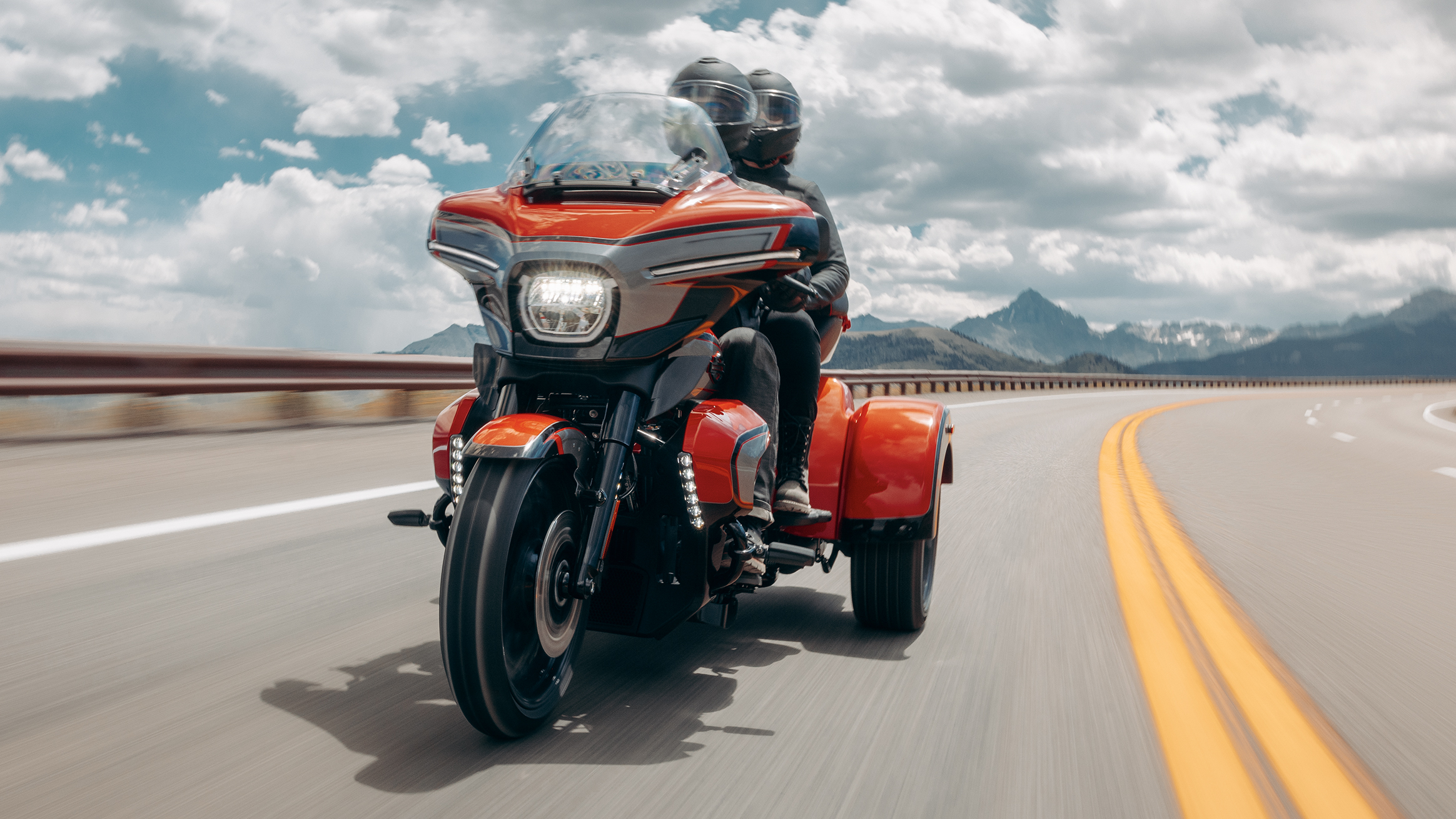 2026 CVO Street Glide 3 Limited Riding Shot