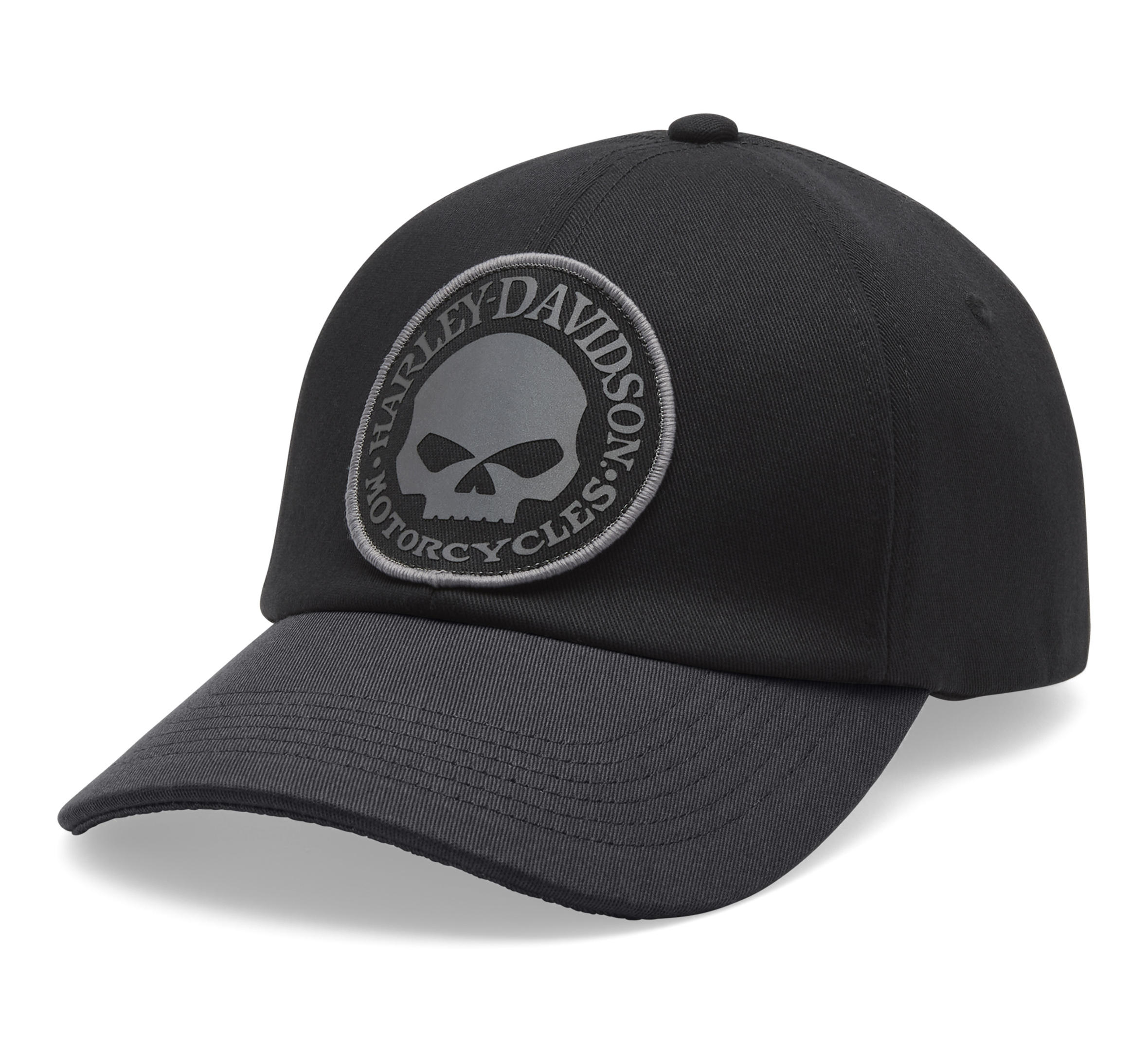 Men's Willie G Skull Softail Stretch Fit Cap