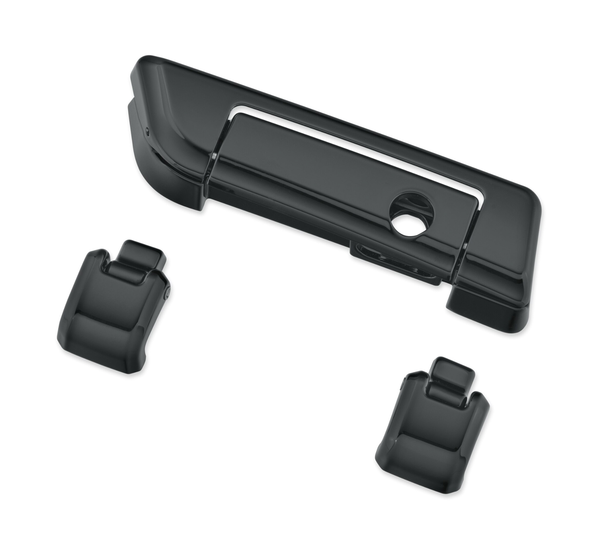 Gloss Black Tour-Pak Hinges and Latch Kit