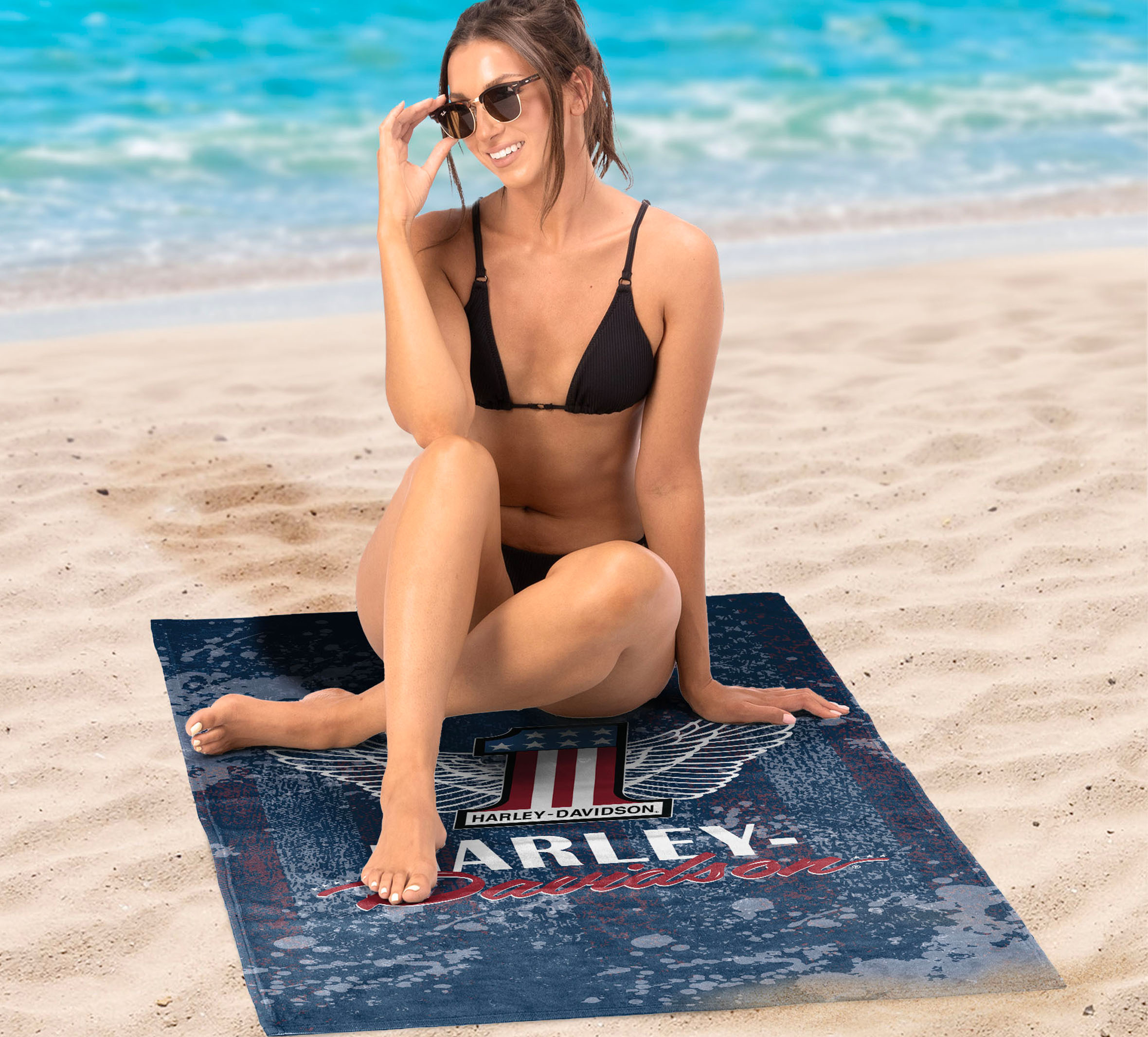 American Wings Microfiber Beach Towel