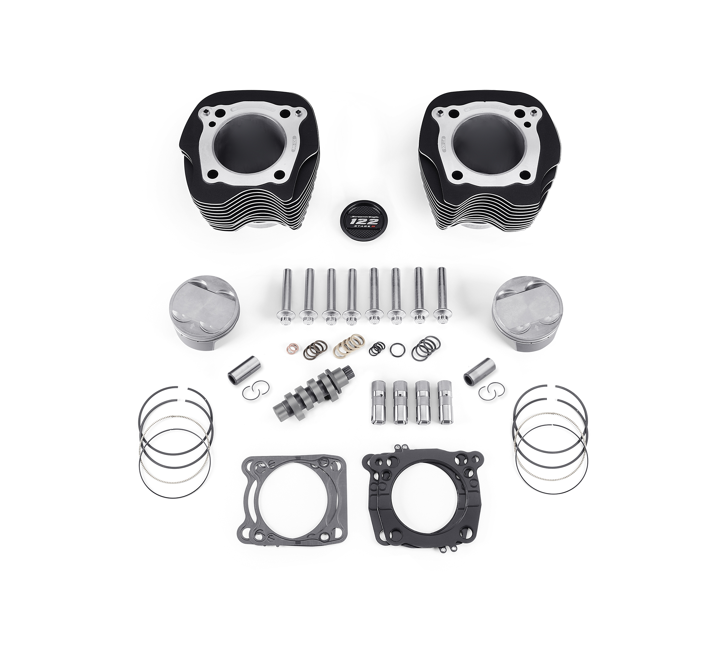 Screamin’ Eagle Milwaukee-Eight Engine Stage III Kit - 114CI or 117CI to 122CI