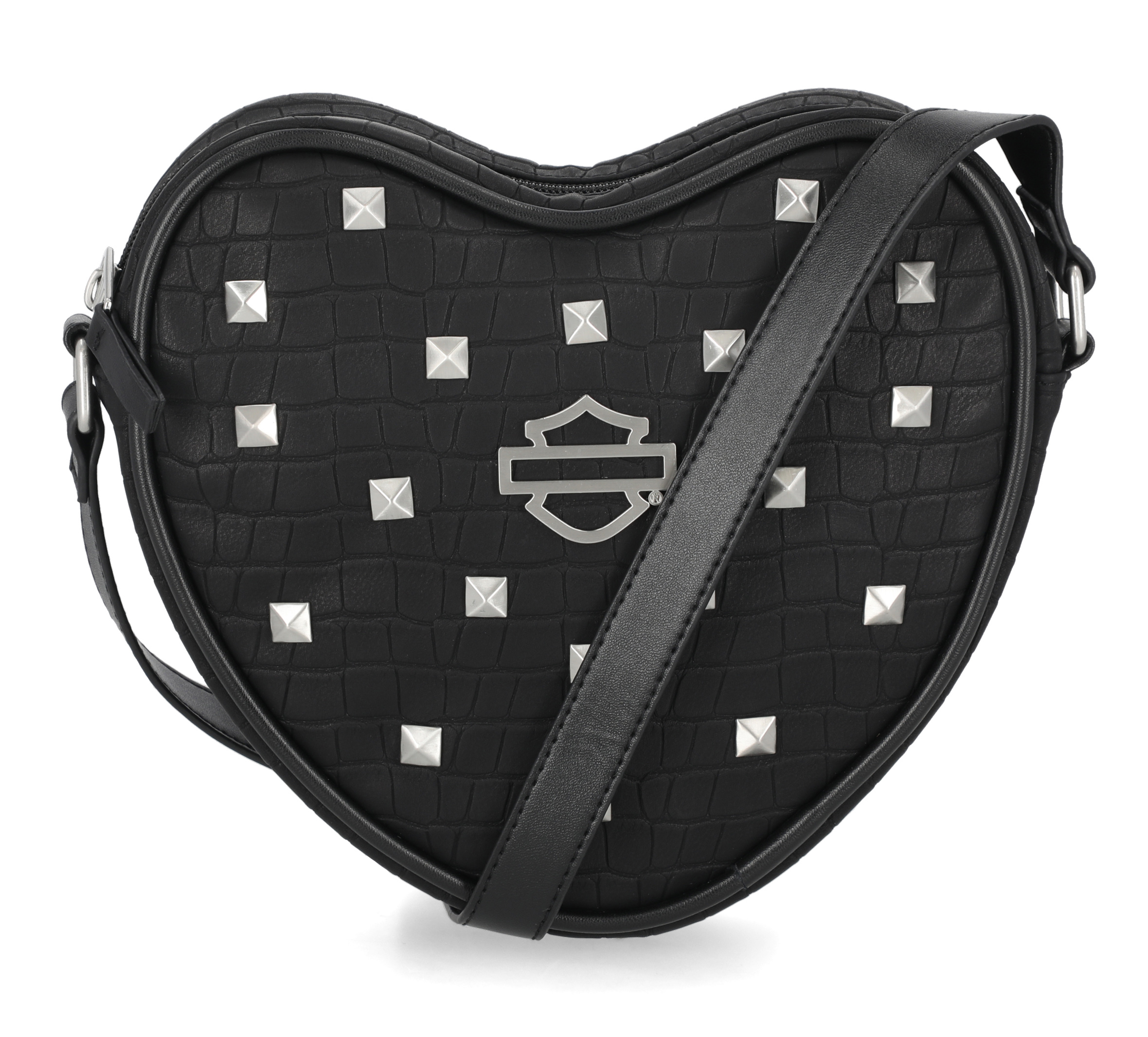 Croco Heart Crossbody Bag | Harley-Davidson USA