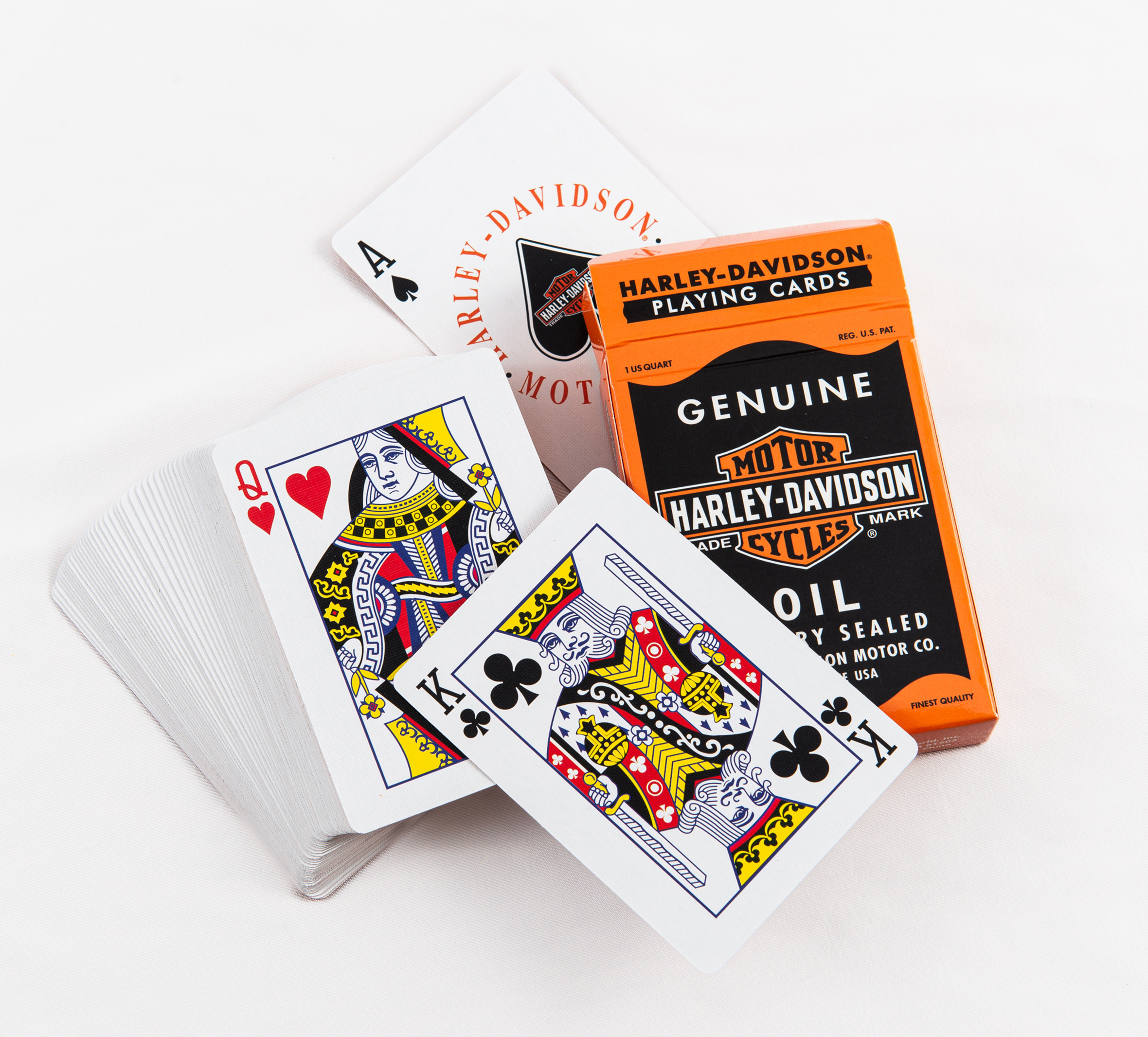 H-D Genuine Motor Oil Can Standard Playing Cards
