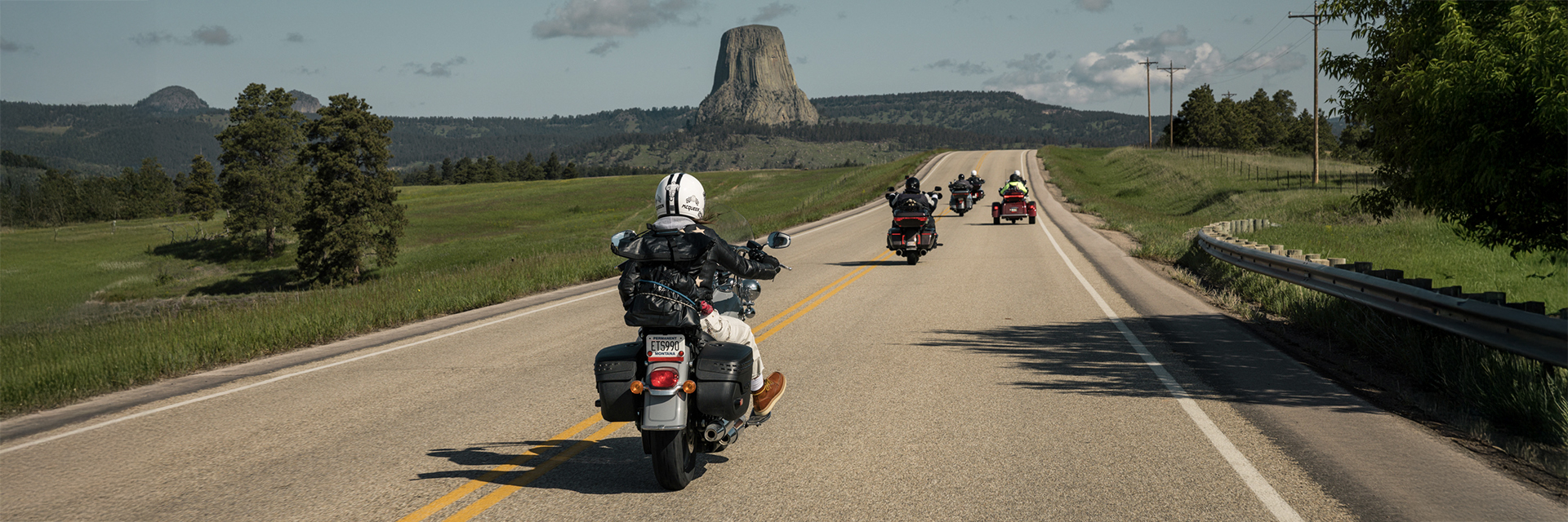 motorcycle near Sturgis