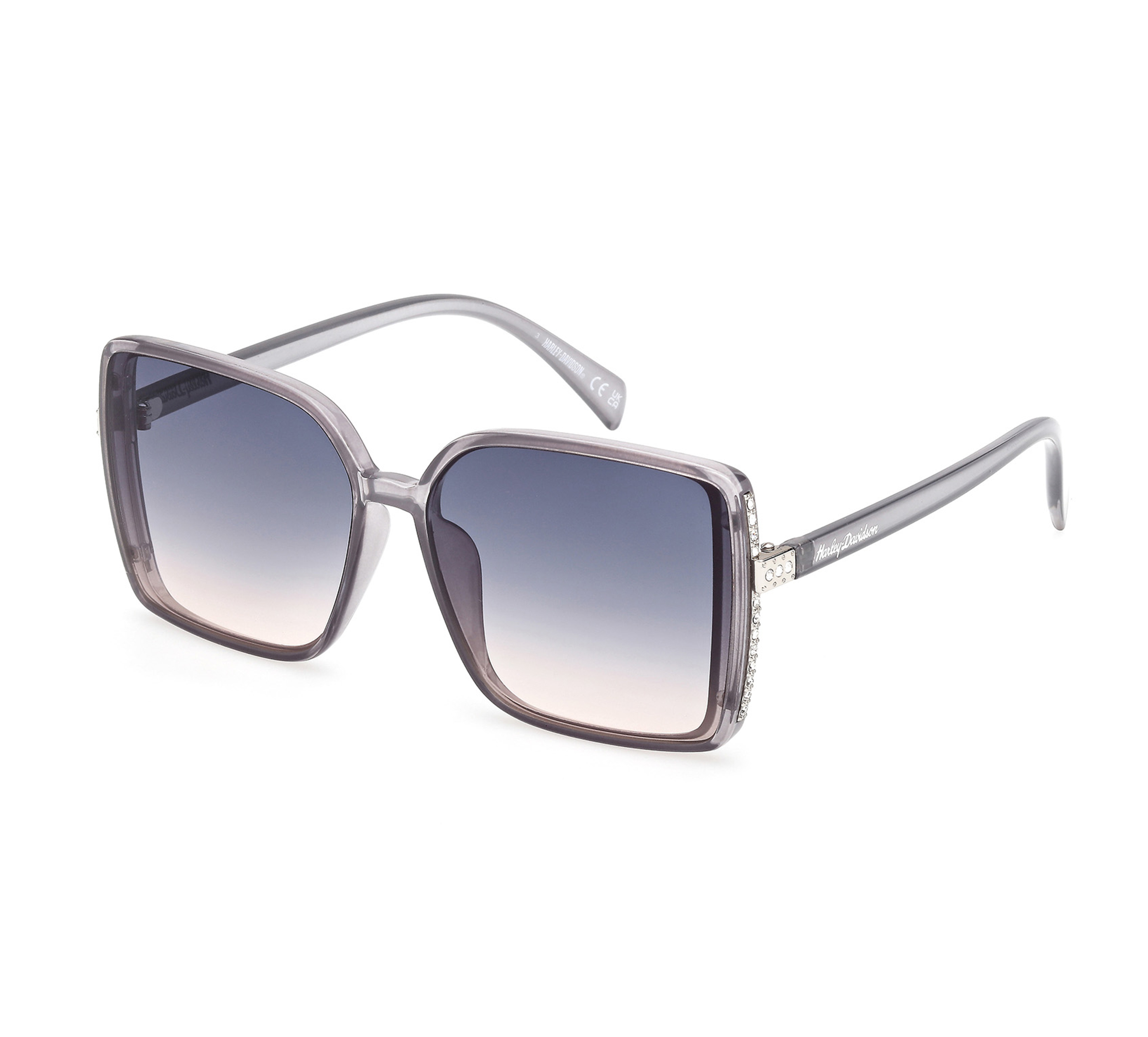 Oversized square glam sunglasses