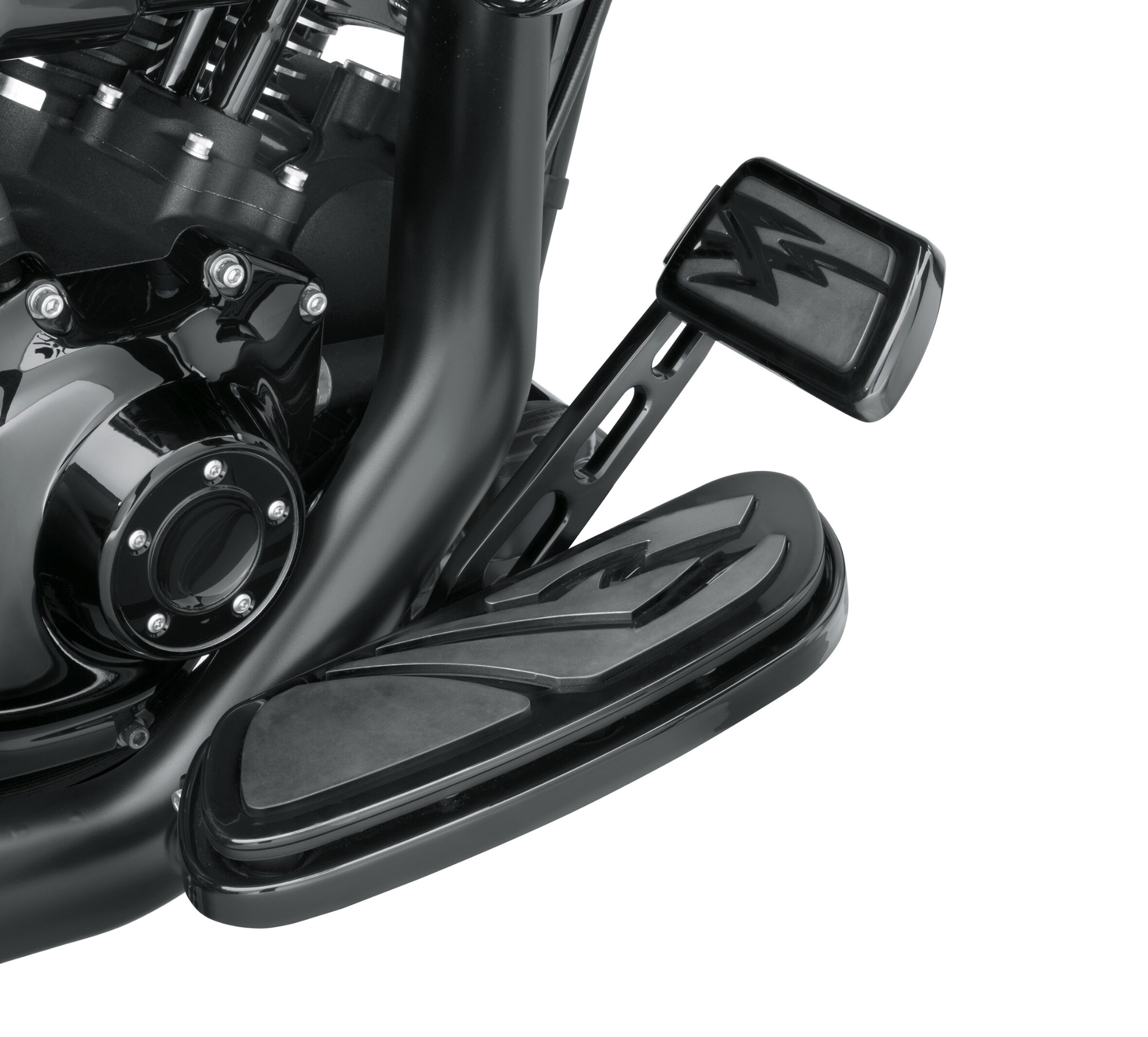 Satin Black Billet Rear Brake Lever