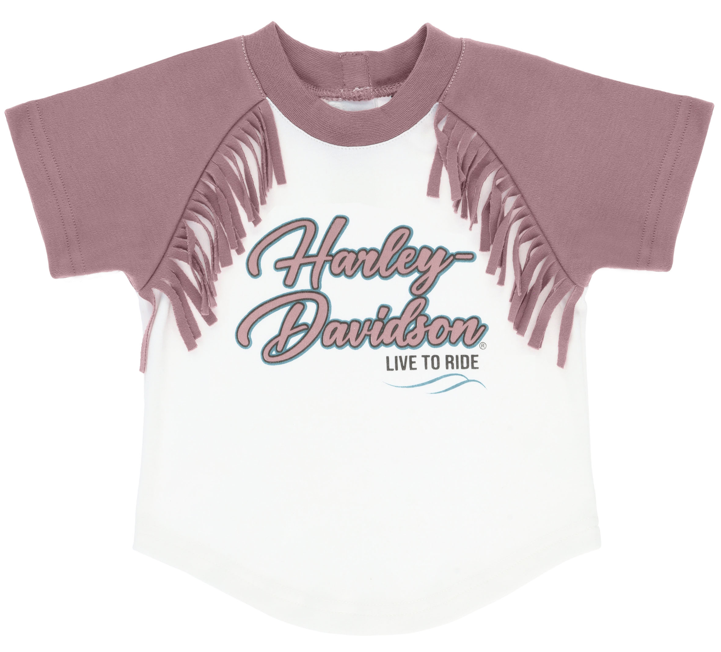 Ensemble deux pièces composé d’un t-shirt à franges et d’un short en toile