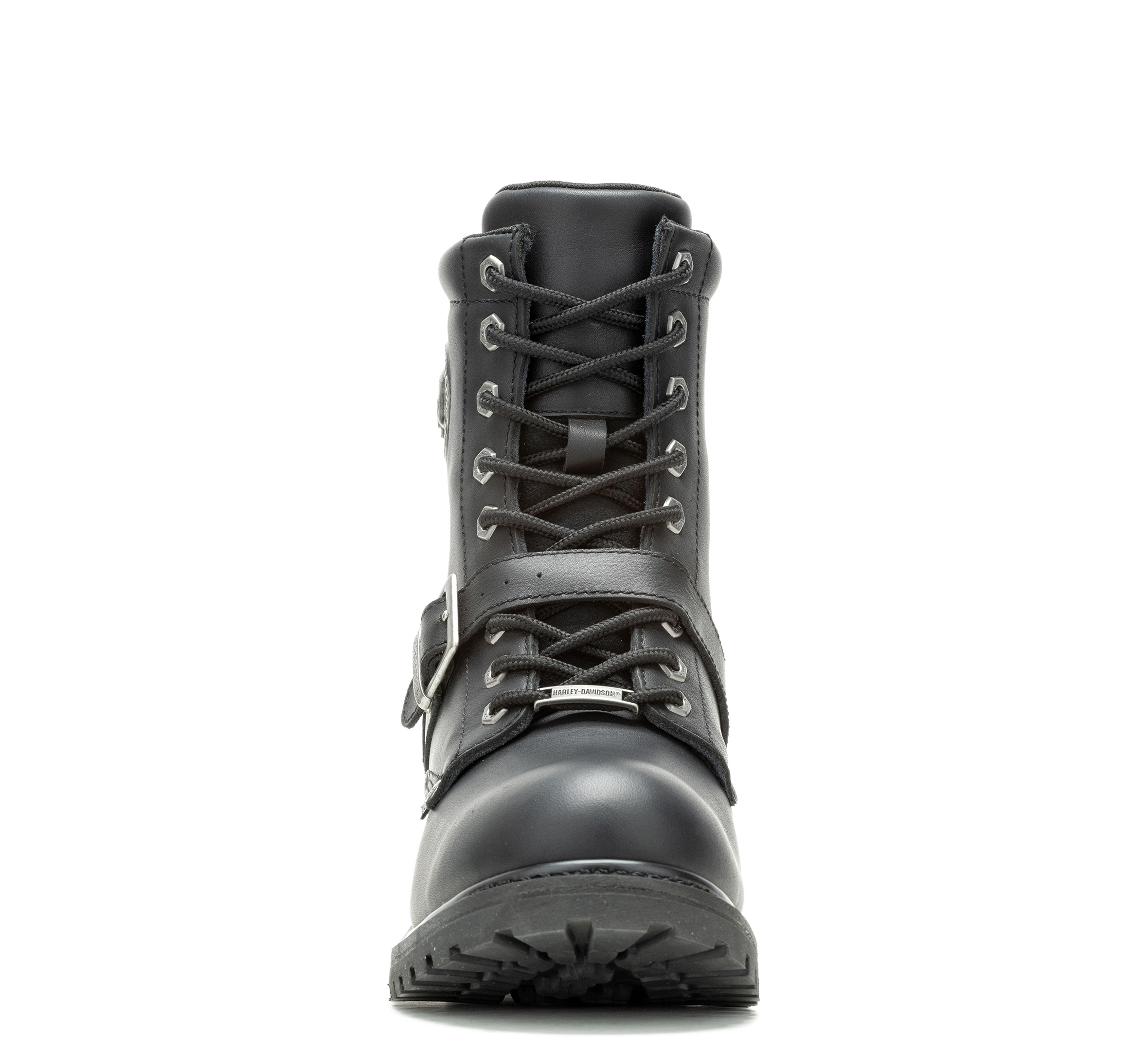 Men's Faded Glory Waterproof Leather Skull Riding Boot