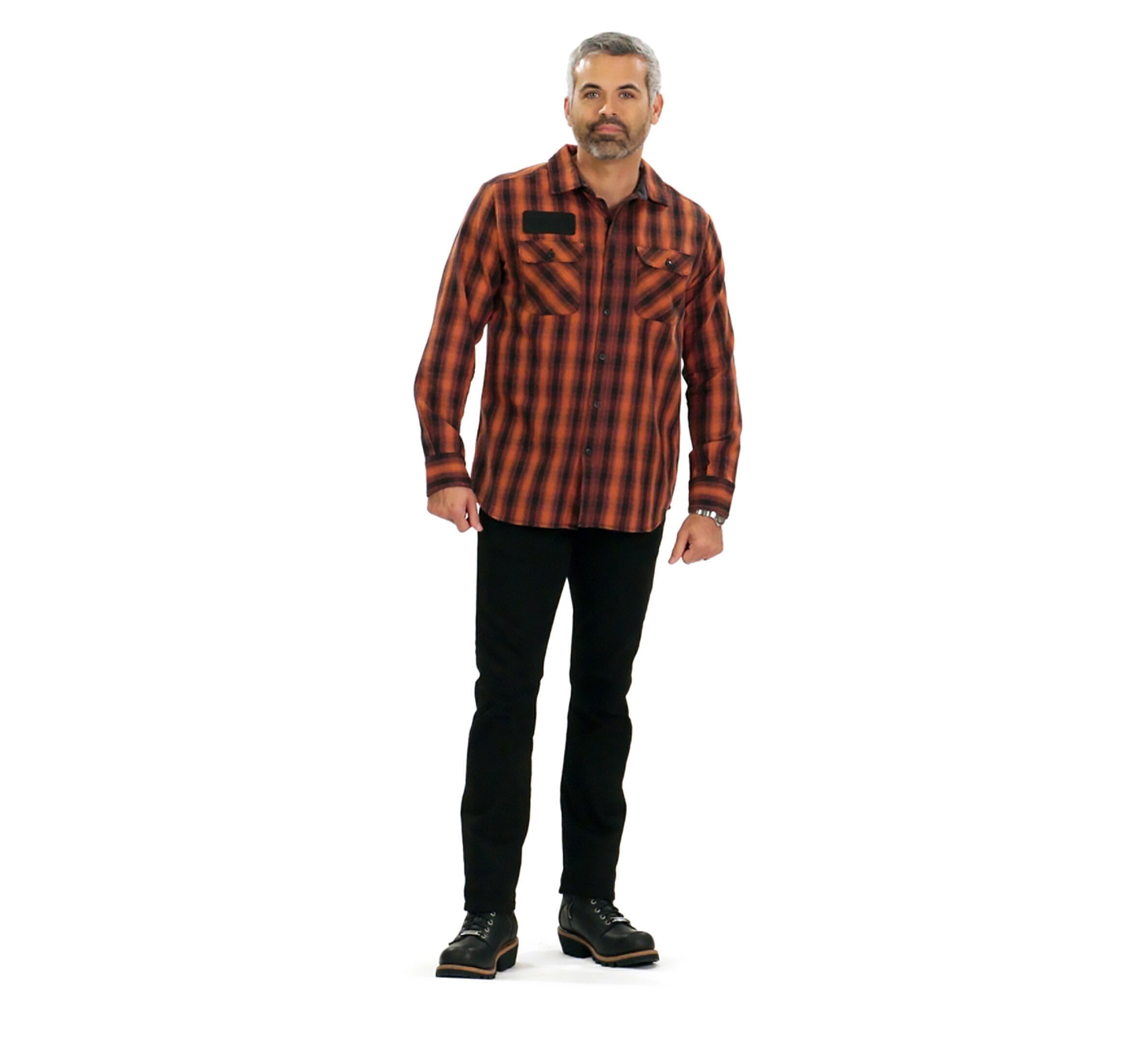 Men's Oak Leaf Plaid Shirt